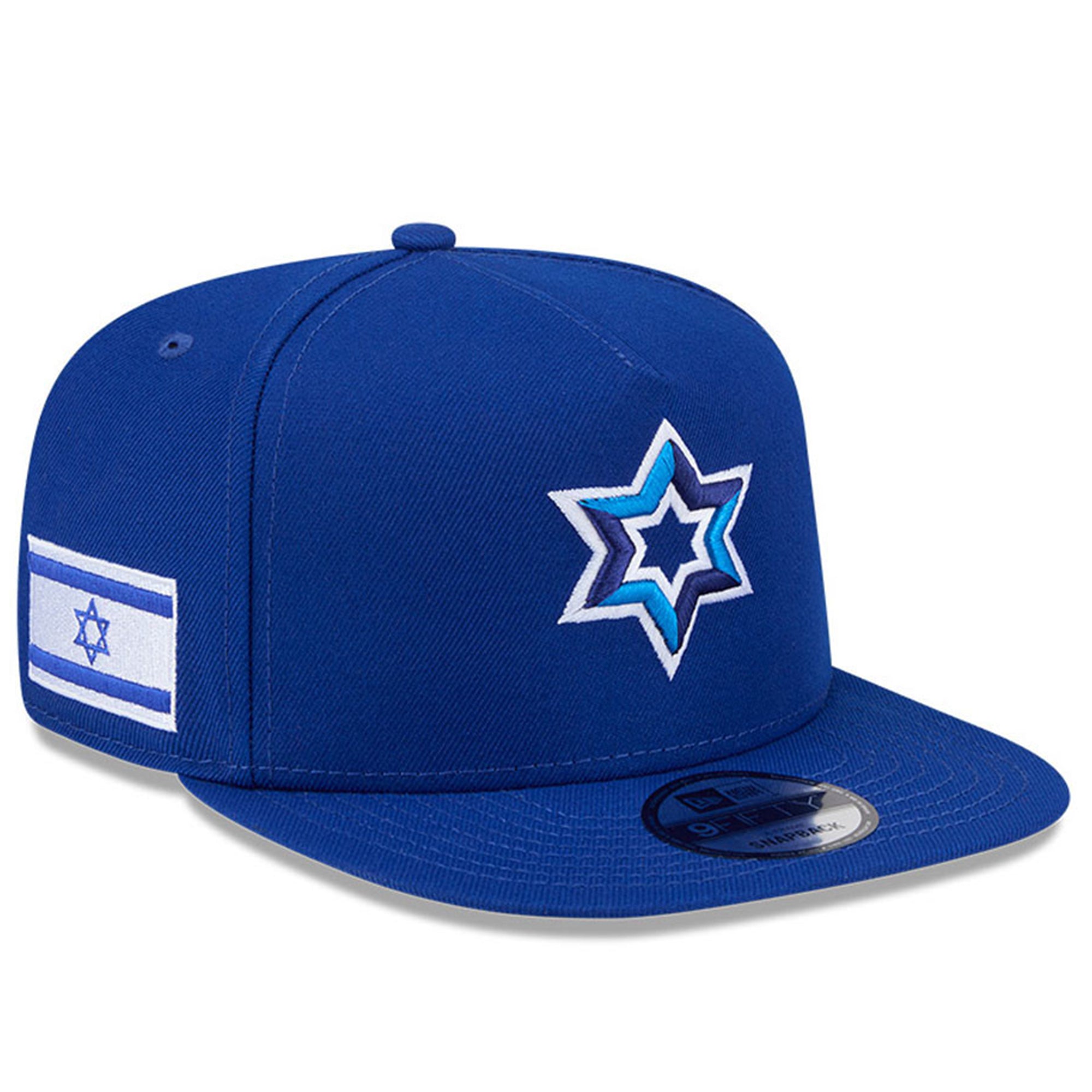 Men's New Era  Blue Israel Baseball 2026 World Baseball Classic 9FIFTY A-Frame Snapback Hat