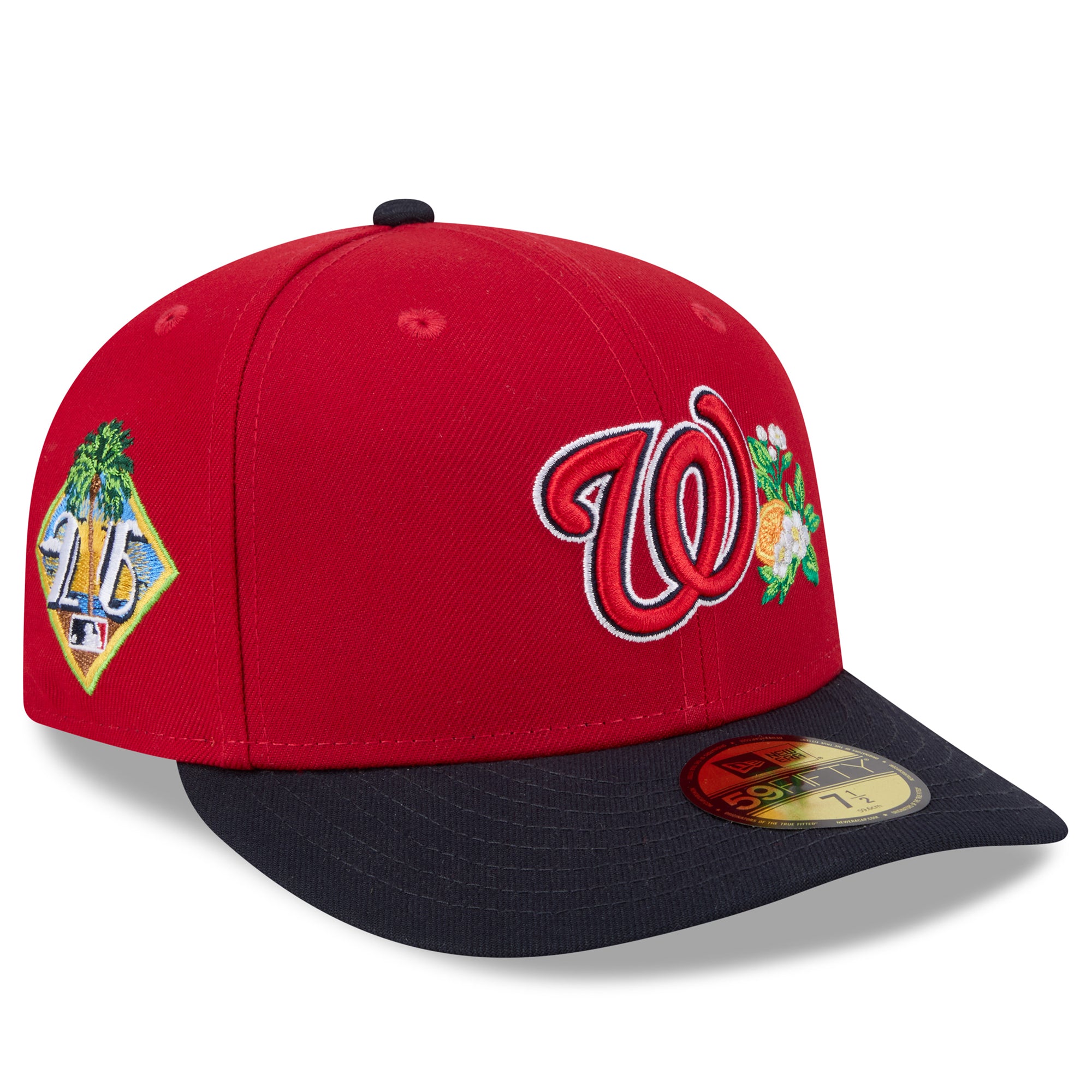Men's New Era  Red/Navy Washington Nationals 2026 Spring Training 59FIFTY Fitted Hat