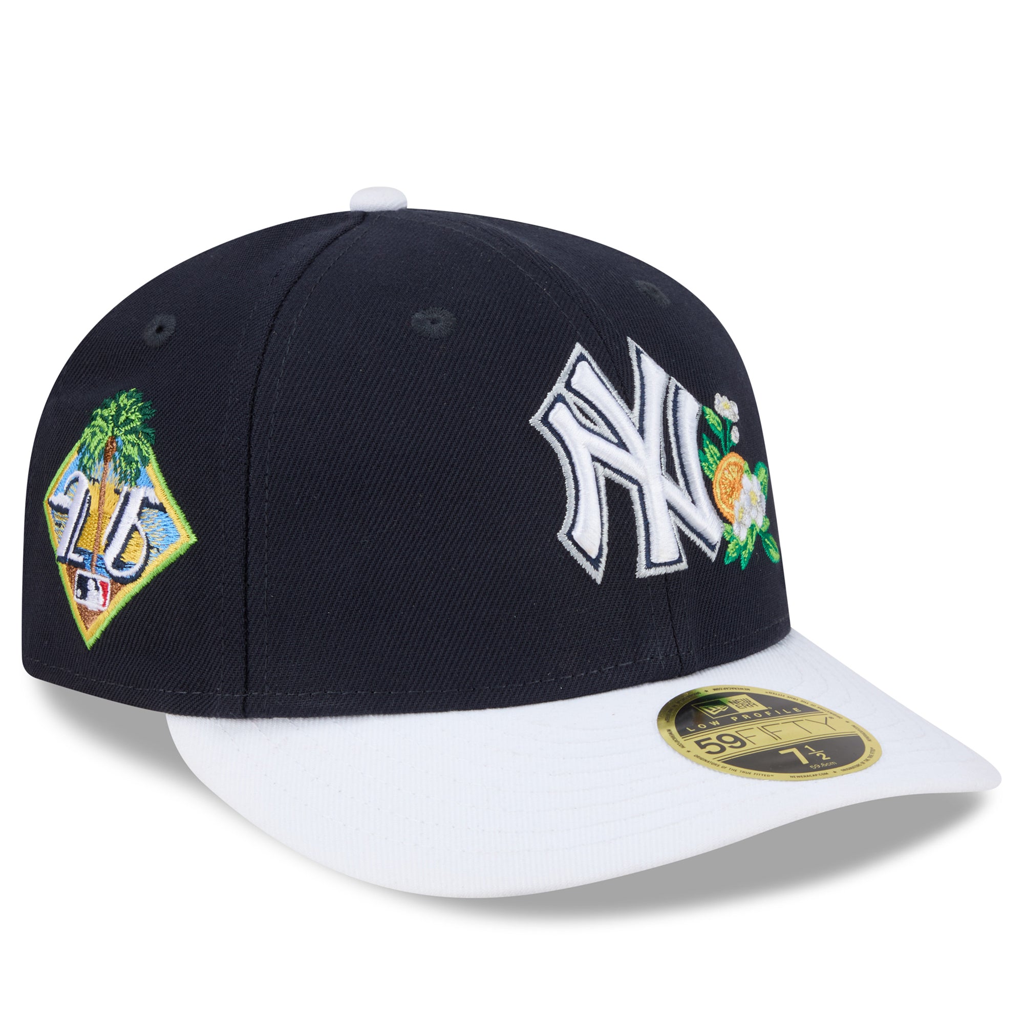 Men's New Era  Navy/White New York Yankees 2026 Spring Training Low Profile 59FIFTY Fitted Hat