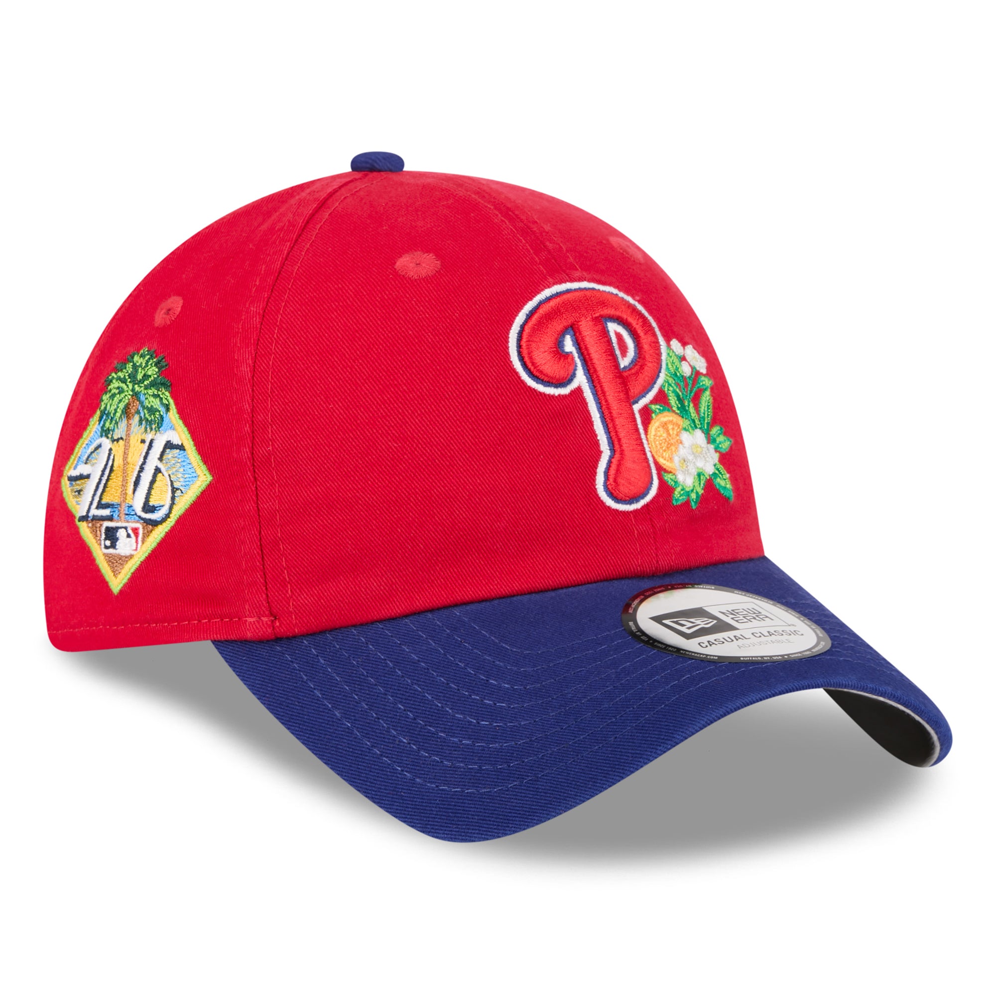 Men's New Era  Red/Royal Philadelphia Phillies 2026 Spring Training Casual Classic Adjustable Hat