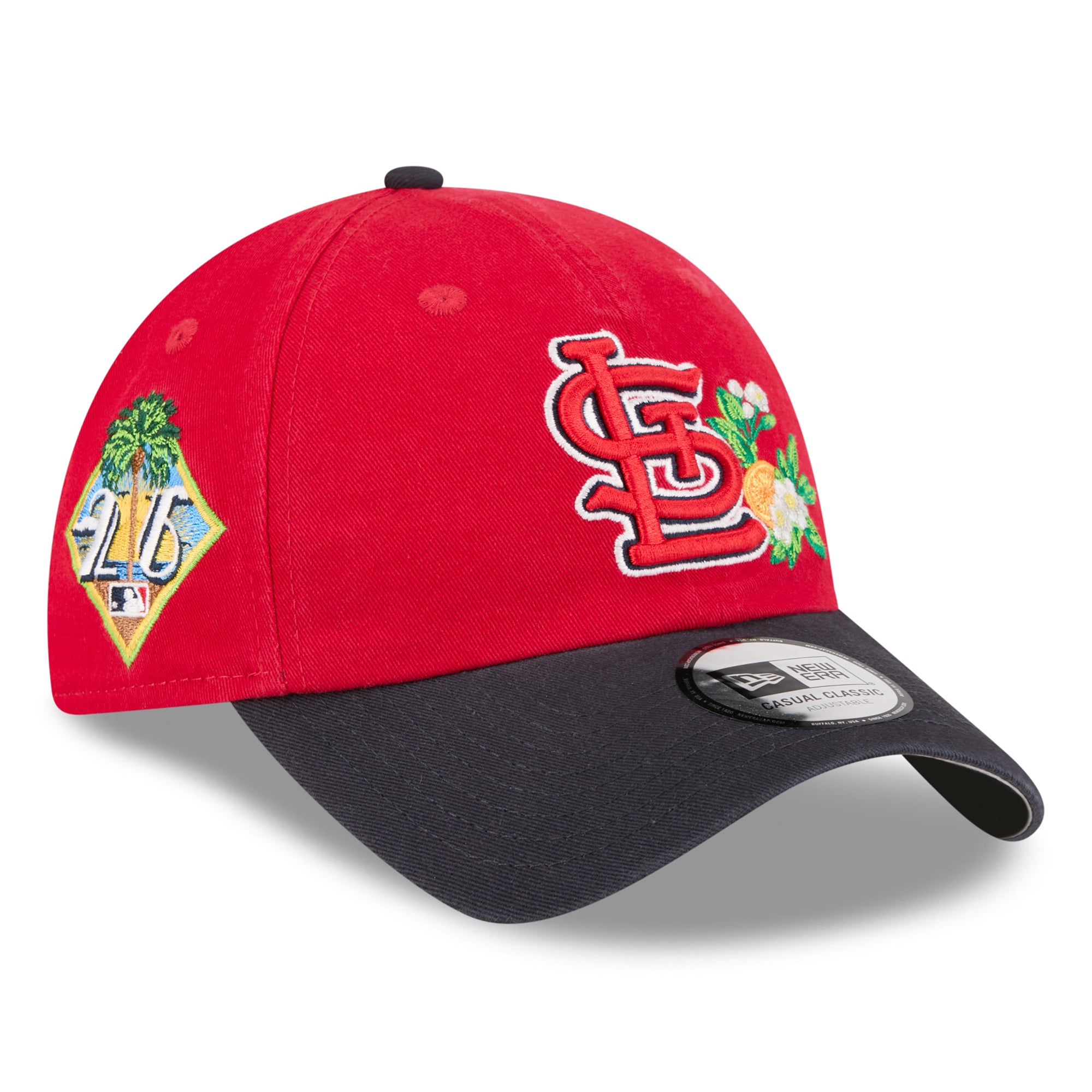 Men's New Era  Red/Navy St. Louis Cardinals 2026 Spring Training Casual Classic Adjustable Hat