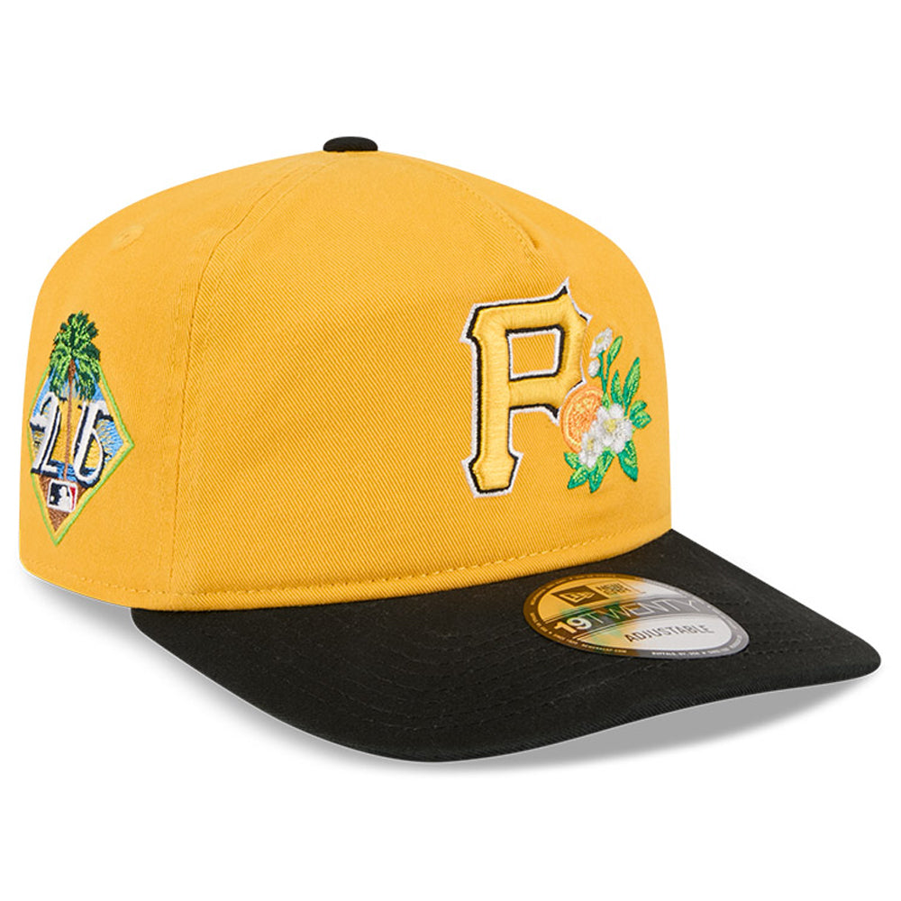 Youth New Era  Gold/Black Pittsburgh Pirates 2026 Spring Training 19TWENTY Adjustable Hat