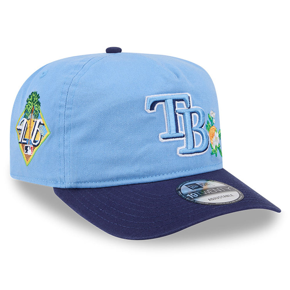 Youth New Era  Light Blue/Navy Tampa Bay Rays 2026 Spring Training 19TWENTY Adjustable Hat