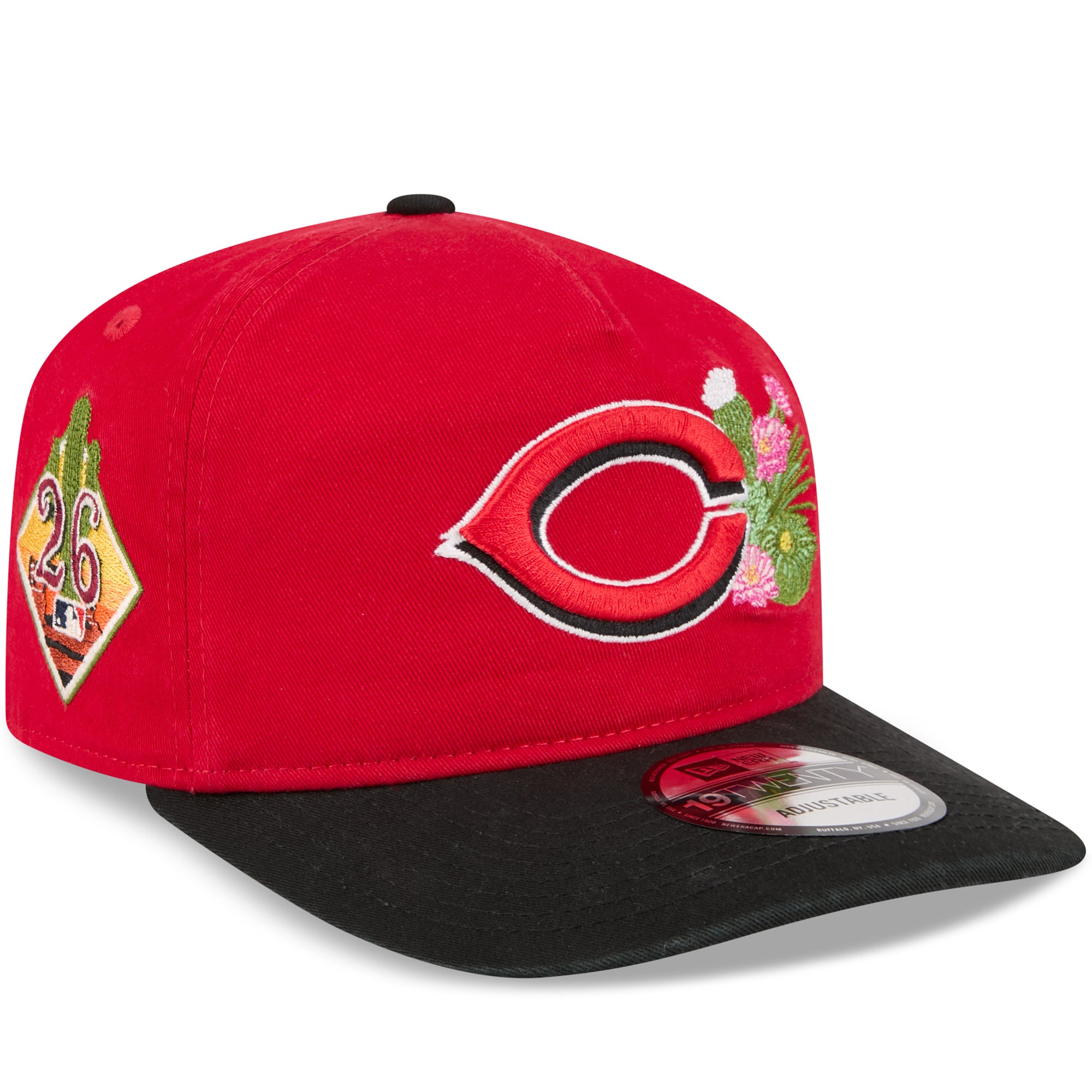 Men's New Era  Red/Black Cincinnati Reds 2026 Spring Training 19TWENTY Adjustable Hat