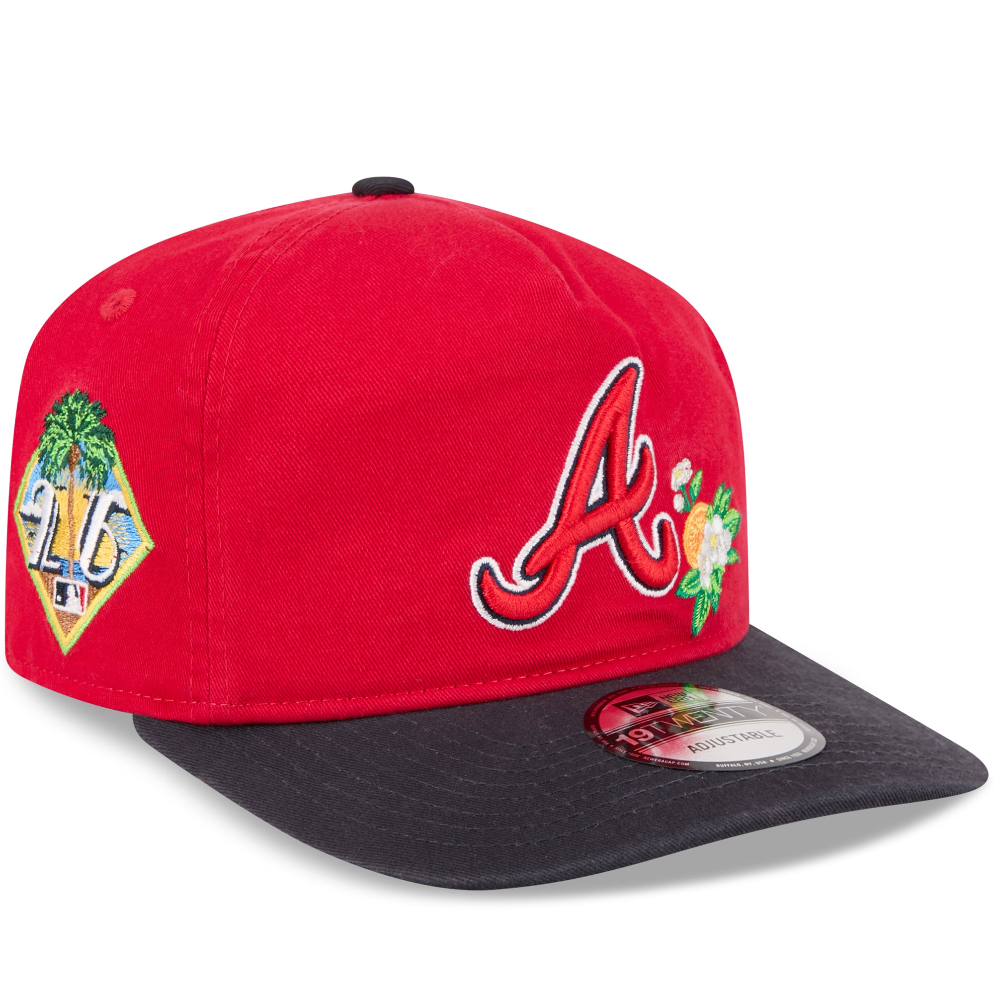Men's New Era  Red/Navy Atlanta Braves 2026 Spring Training 19TWENTY Adjustable Hat