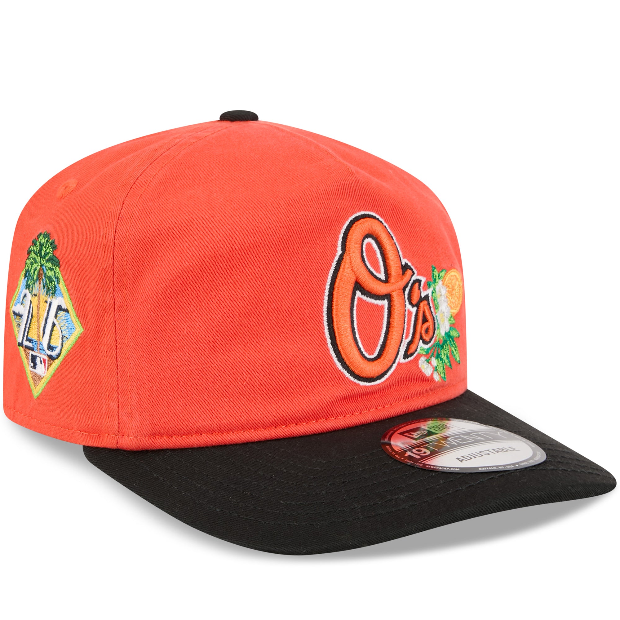 Men's New Era  Orange/Black Baltimore Orioles 2026 Spring Training 19TWENTY Adjustable Hat