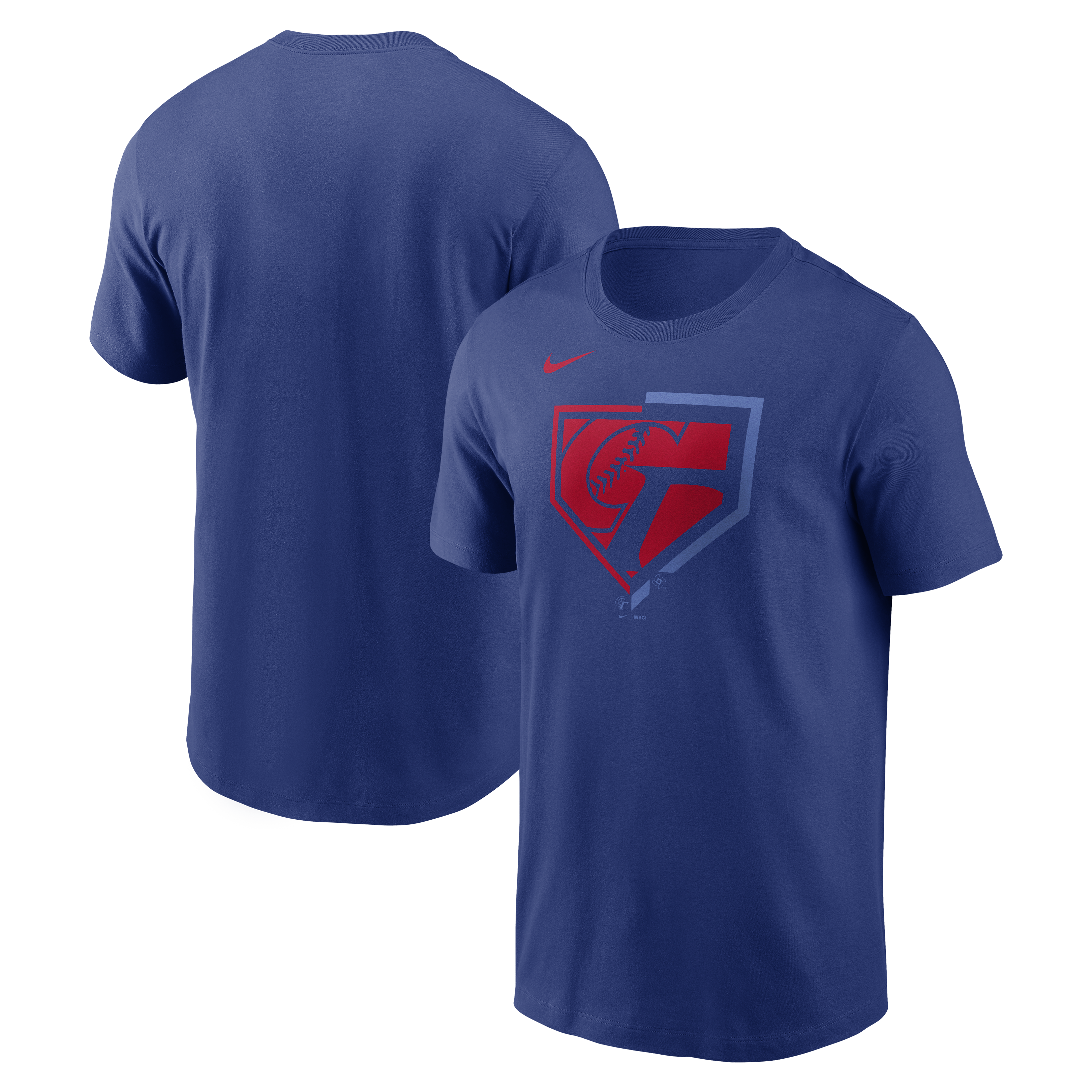 Men's Nike Royal Chinese Taipei Baseball 2026 World Baseball Classic Icon T-Shirt