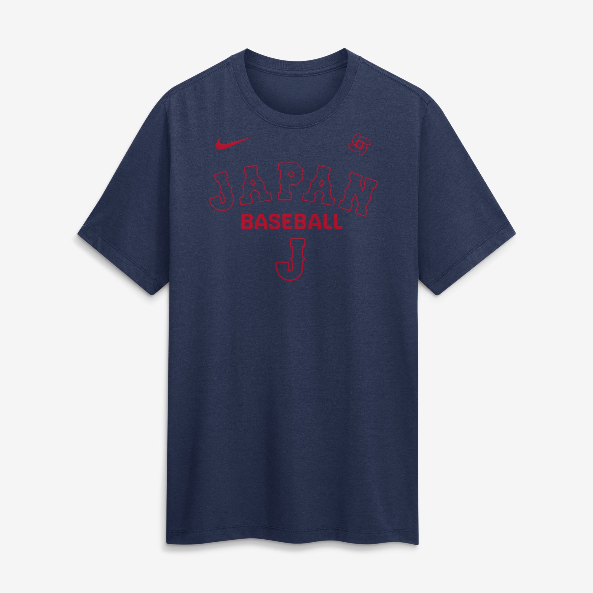 Men's Nike Navy Japan Baseball 2026 World Baseball Classic Authentic Collection Early Work Dri-FIT Tri-Blend T-Shirt