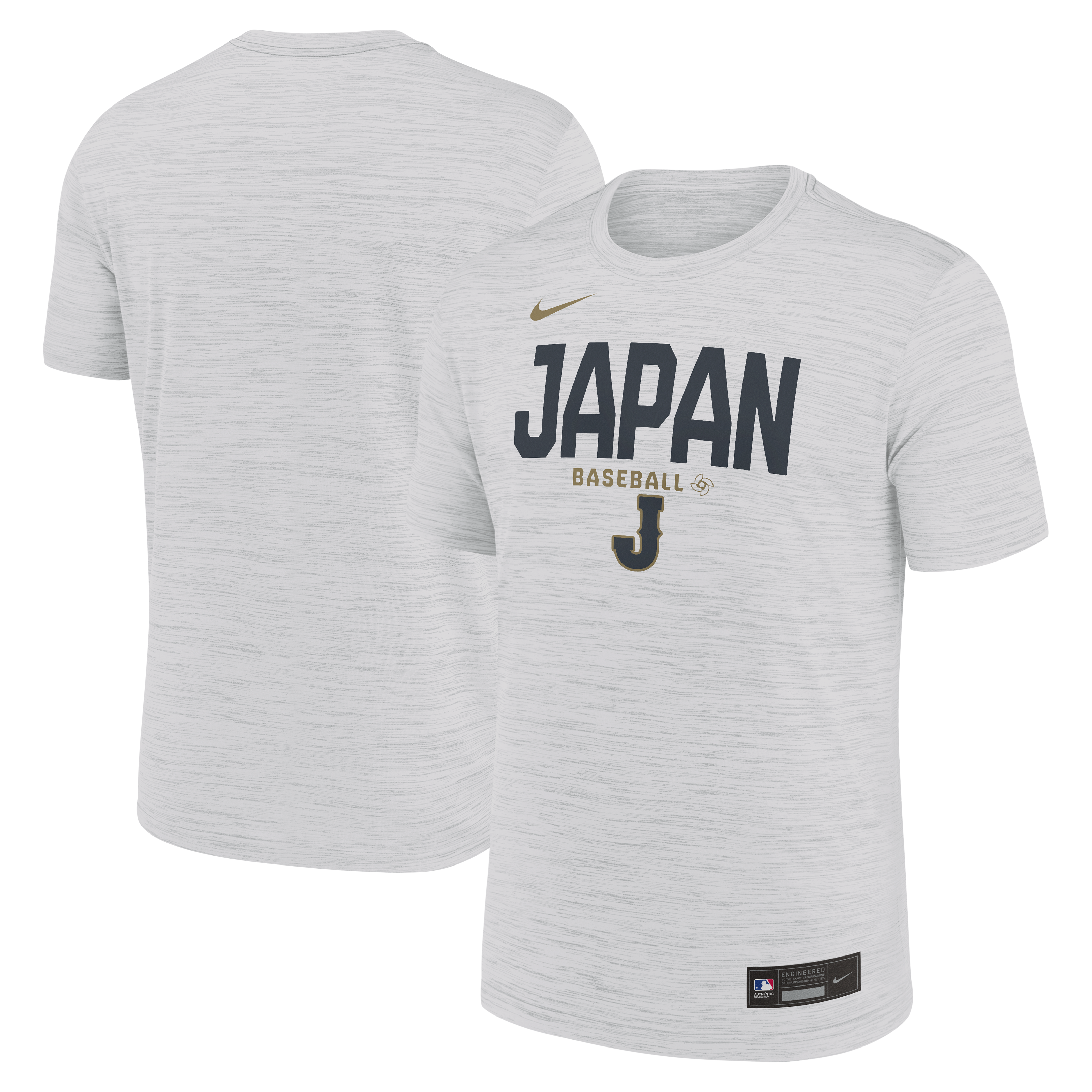 Men's Nike White Japan Baseball 2026 World Baseball Classic Velocity Dri-FIT T-Shirt