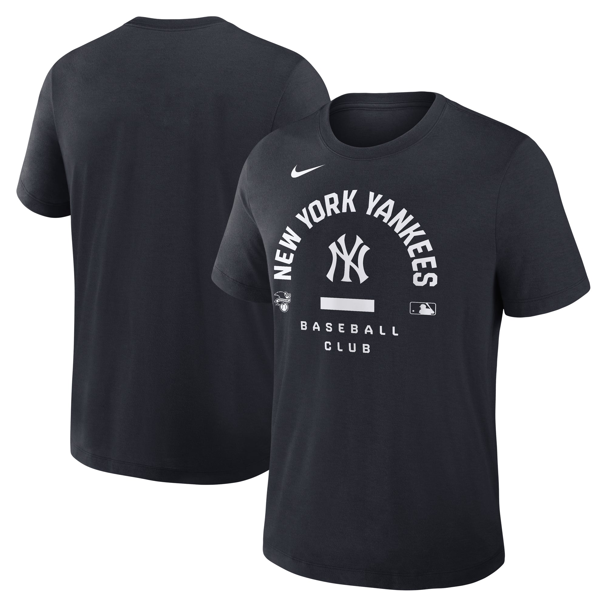 Men's Nike Navy New York Yankees Authentic Collection Early Work Tri-Blend Dri-FIT T-Shirt