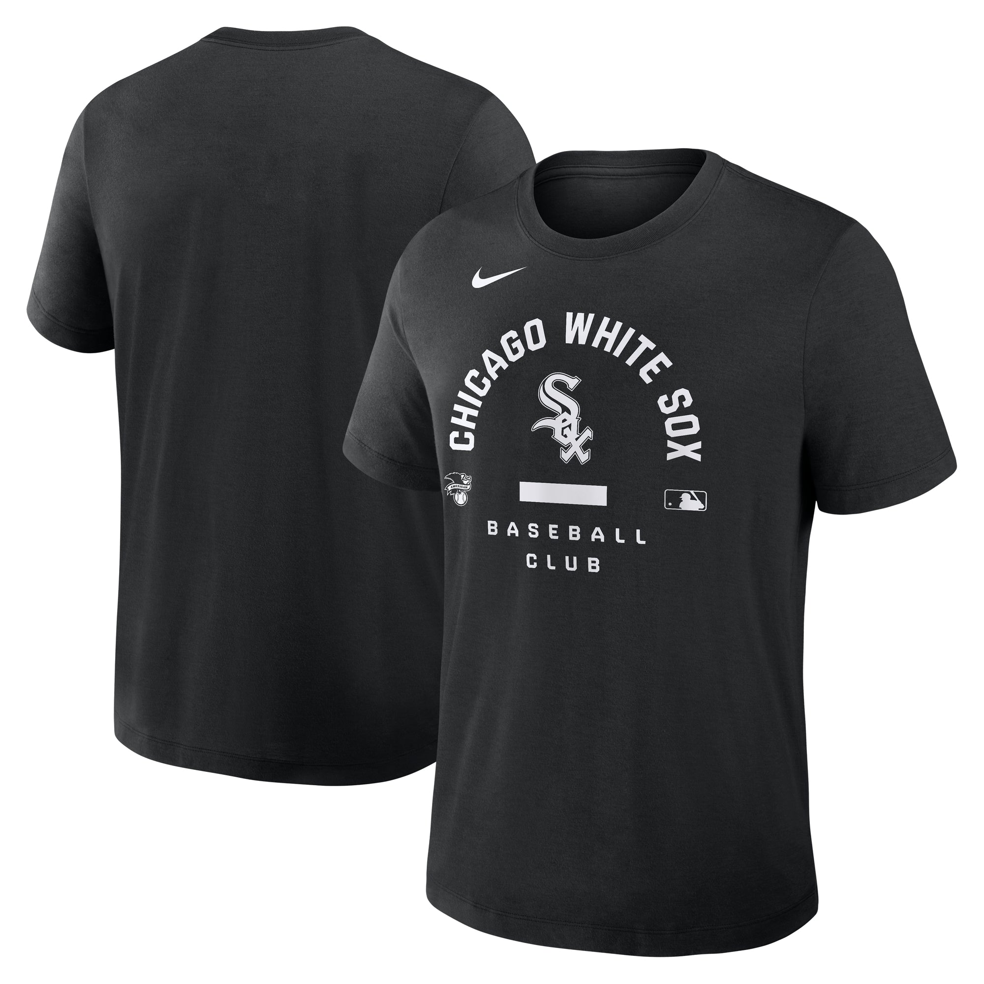 Men's Nike Black Chicago White Sox Authentic Collection Early Work Tri-Blend Dri-FIT T-Shirt