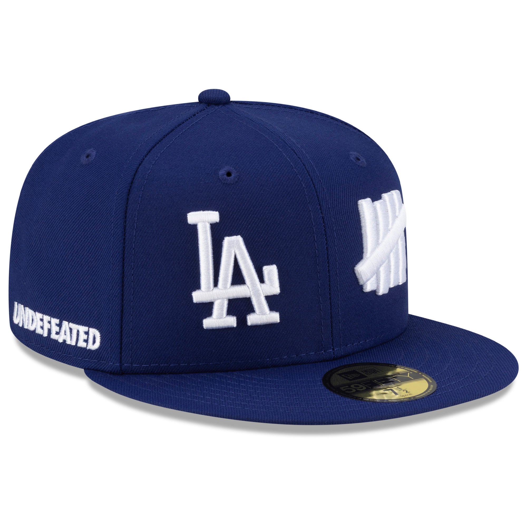 Men's New Era x Undefeated  Royal Los Angeles Dodgers Tally 59FIFTY Fitted Hat