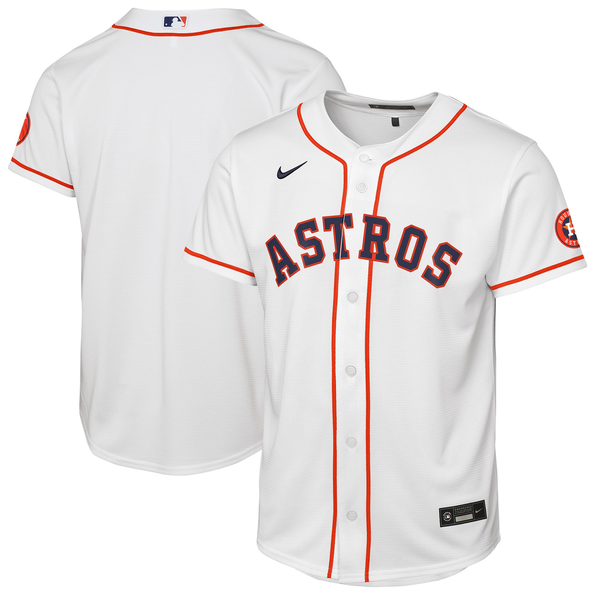 Youth Nike  White Houston Astros Home Stadium Jersey
