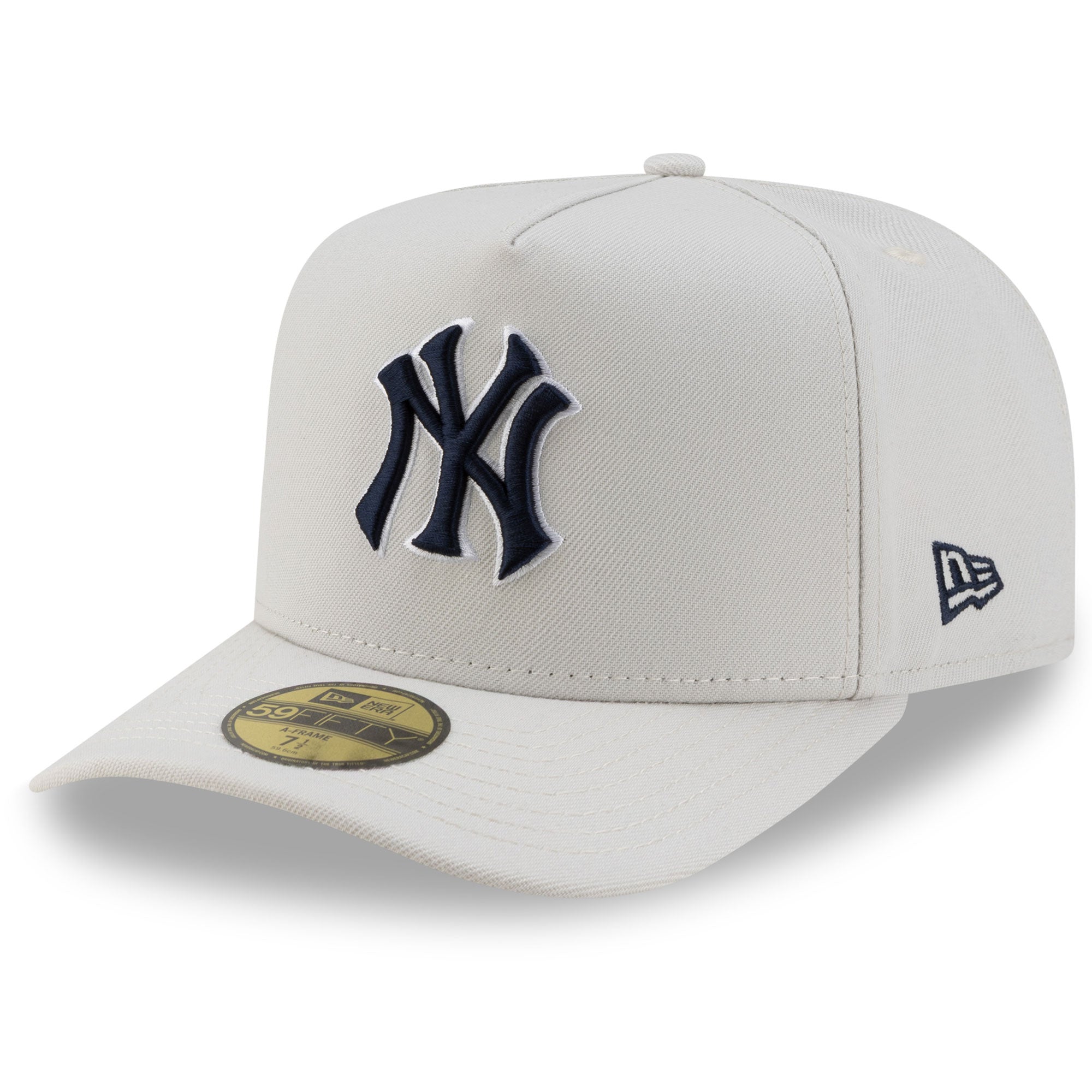 Men's New Era x Siegelman Stable Beige New York Yankees  59FIFTY A-Frame Fitted Hat