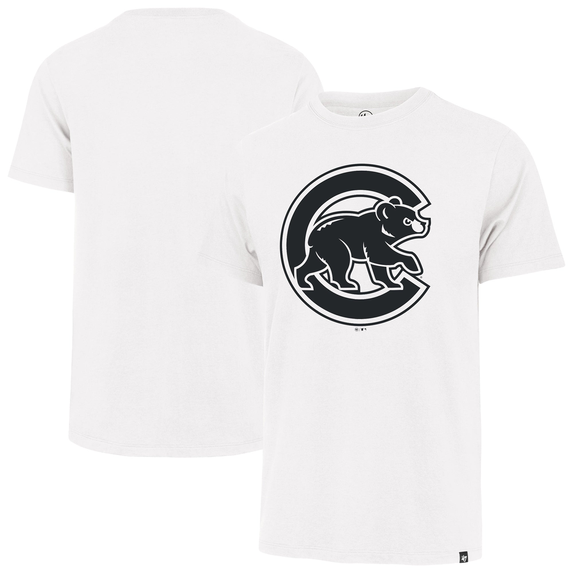 Men's '47 White Chicago Cubs Imprint Franklin T-Shirt