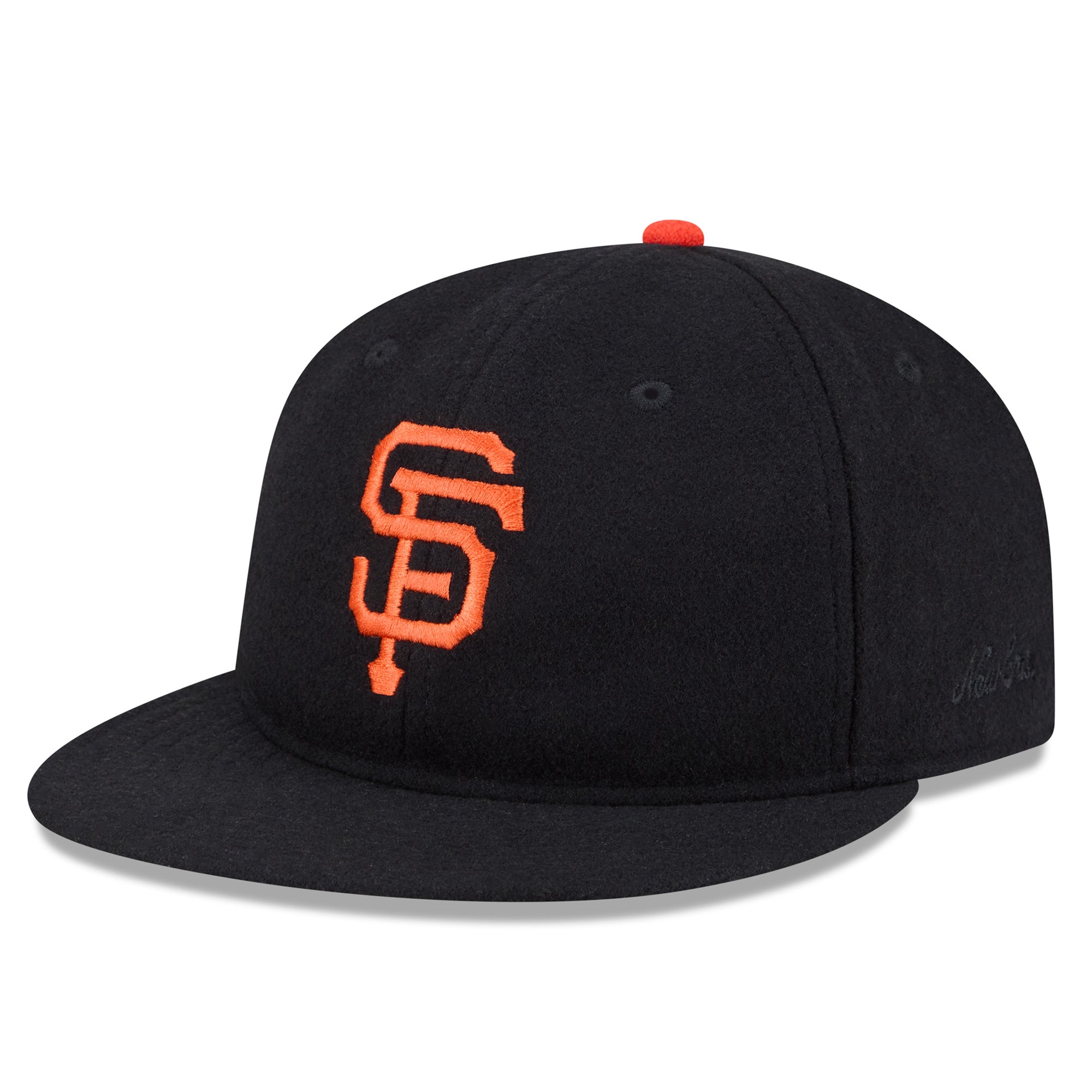 Men's New Era x Fear of God x MLB Black San Francisco Giants Wool 59FIFTY Fitted Hat