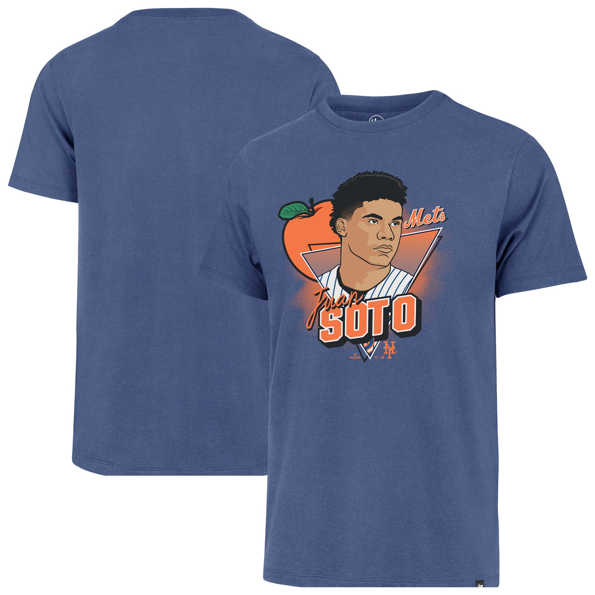 Men's Profile Juan Soto Royal New York Mets Big & Tall Caricature Player T-Shirt