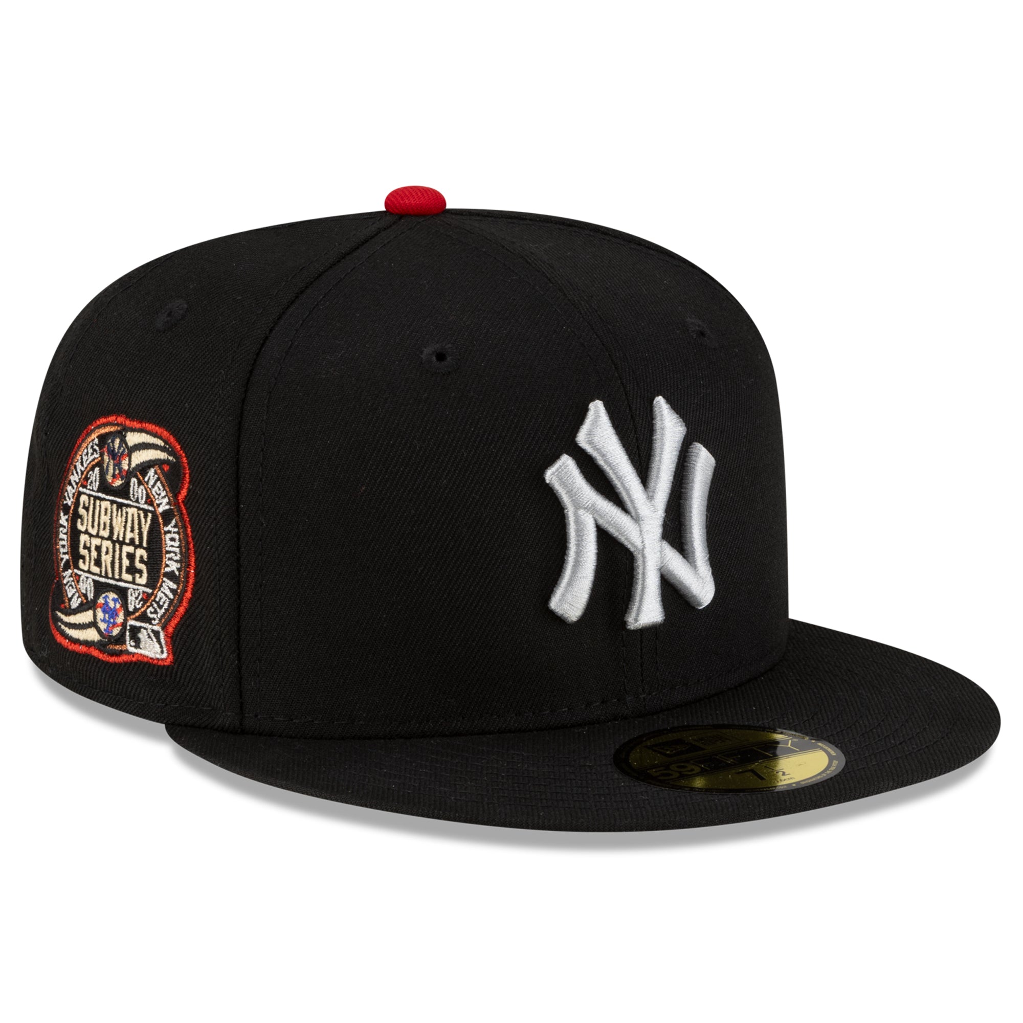 Men's New Era x Nigel Sylvester Black New York Yankees 2000 Subway Series Complex-Con 59FIFTY Fitted Hat