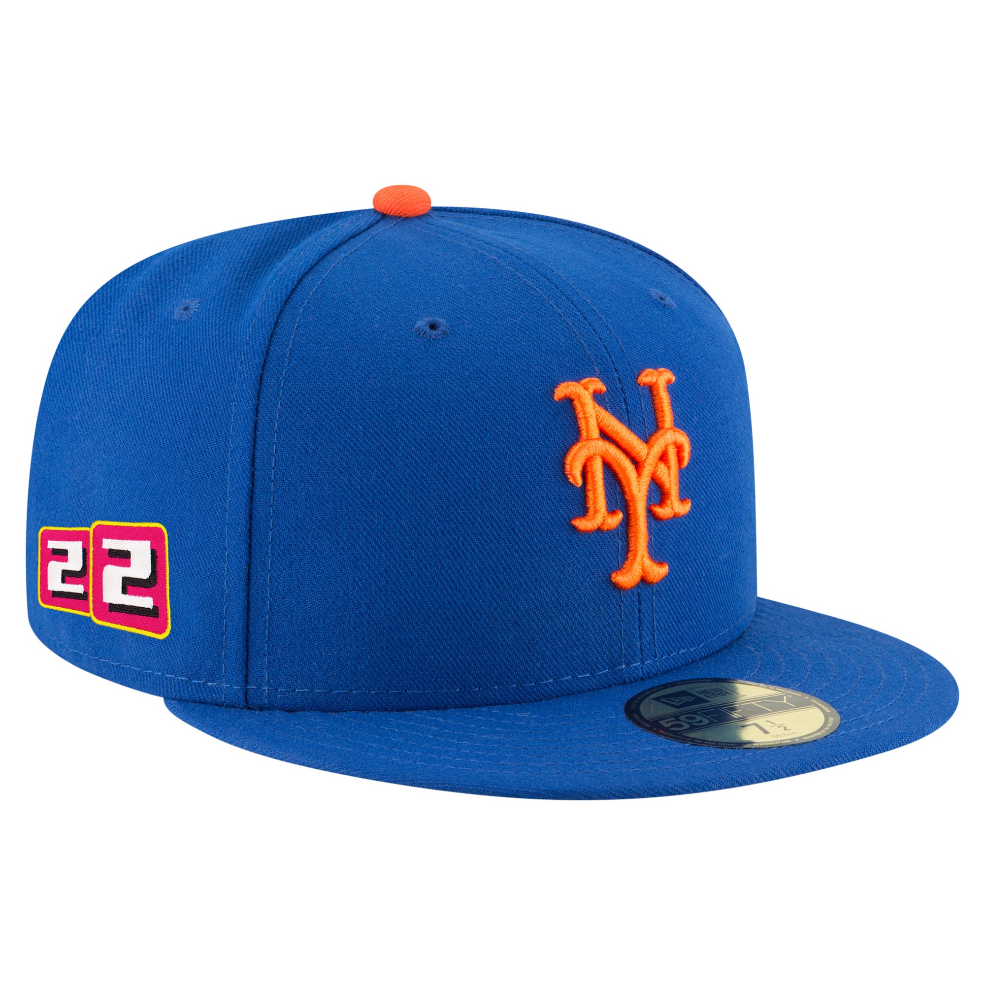 Men's New Era Juan Soto Royal New York Mets 2025 Player’s Weekend 59FIFTY Fitted Hat
