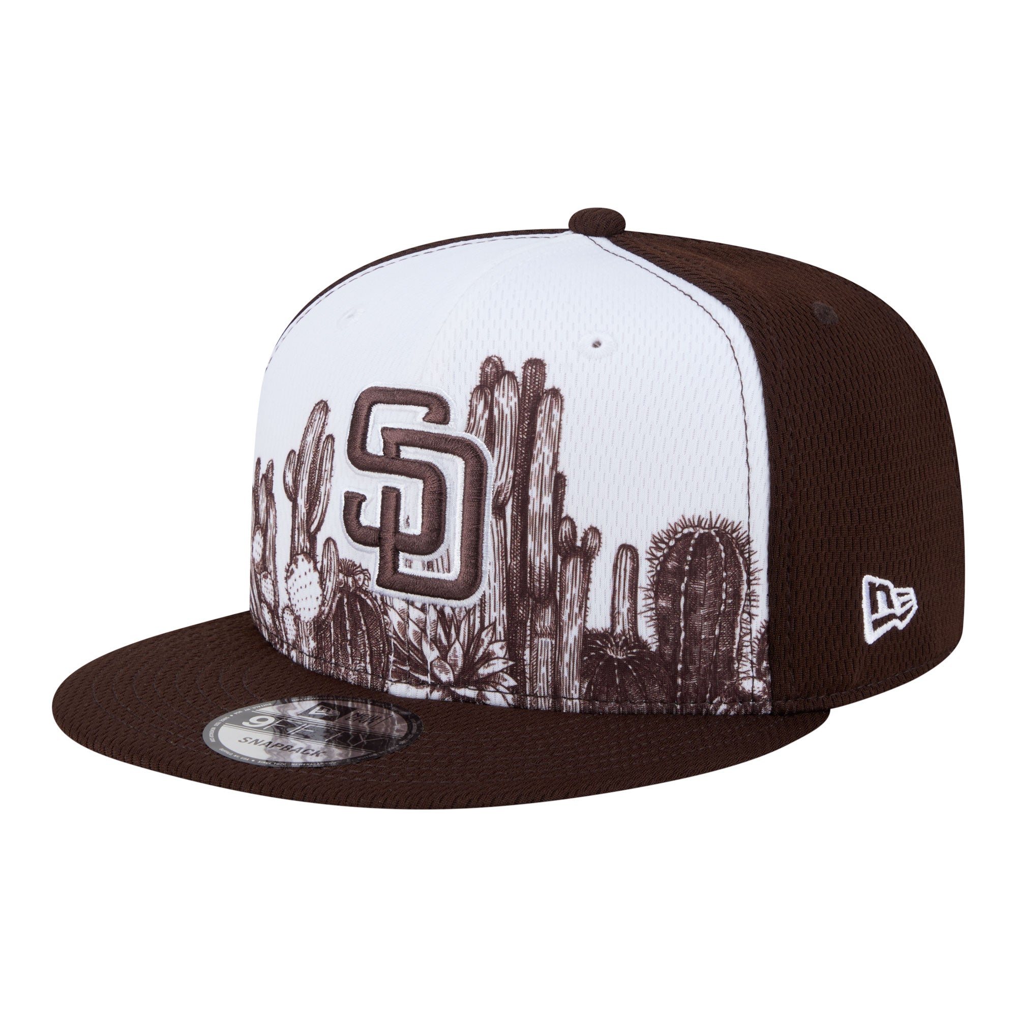 Men's New Era  Brown San Diego Padres 2026 Spring Training Fan Pack Grow 9FIFTY Snapback Hat
