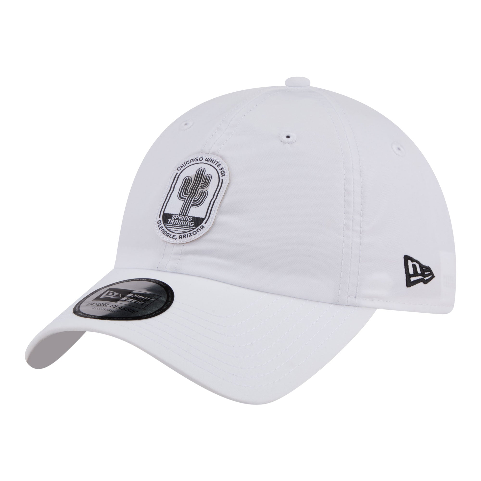Men's New Era  White Chicago White Sox 2026 Spring Training Fan Pack Icon Casual Classic Adjustable Hat