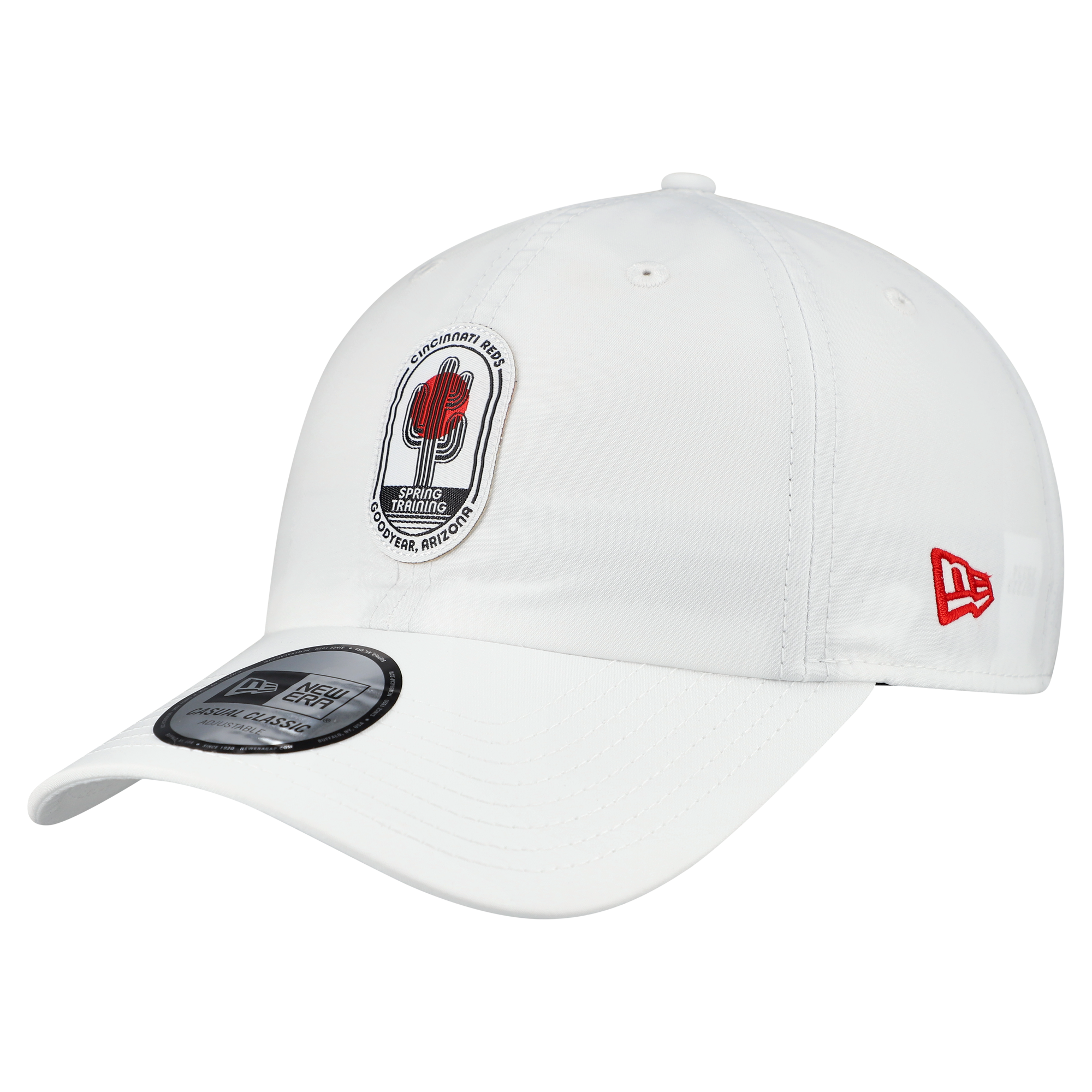 Men's New Era  White Cincinnati Reds 2026 Spring Training Fan Pack Icon Casual Classic Adjustable Hat