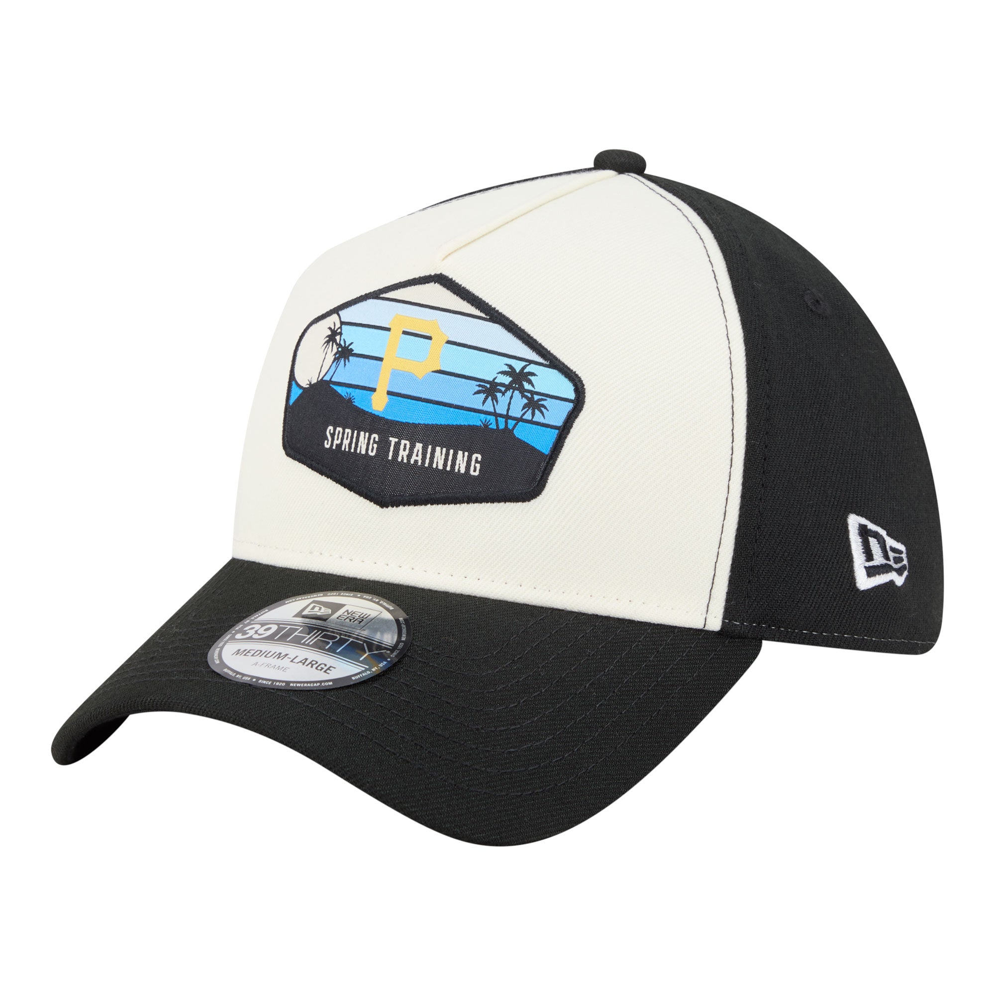 Men's New Era  Stone Pittsburgh Pirates 2026 Spring Training Fan Pack Gradient 39THIRTY Flex Hat