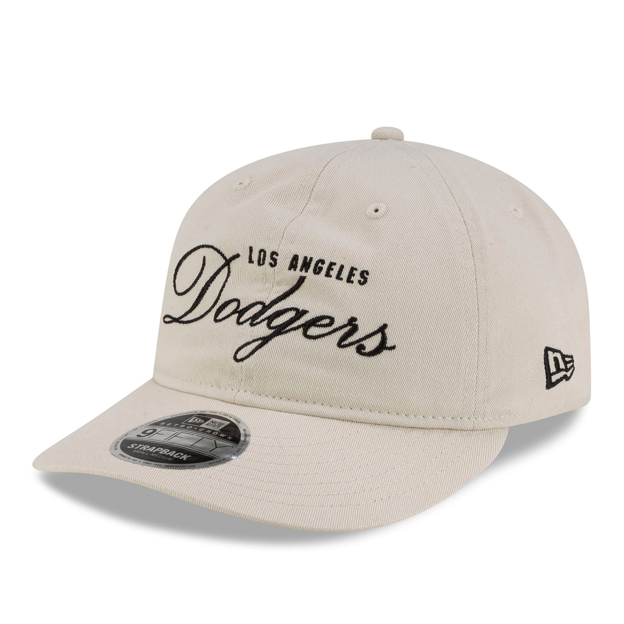 Men's New Era x thisisneverthat  Beige Los Angeles Dodgers Retro Crown 9FIFTY Adjustable Hat