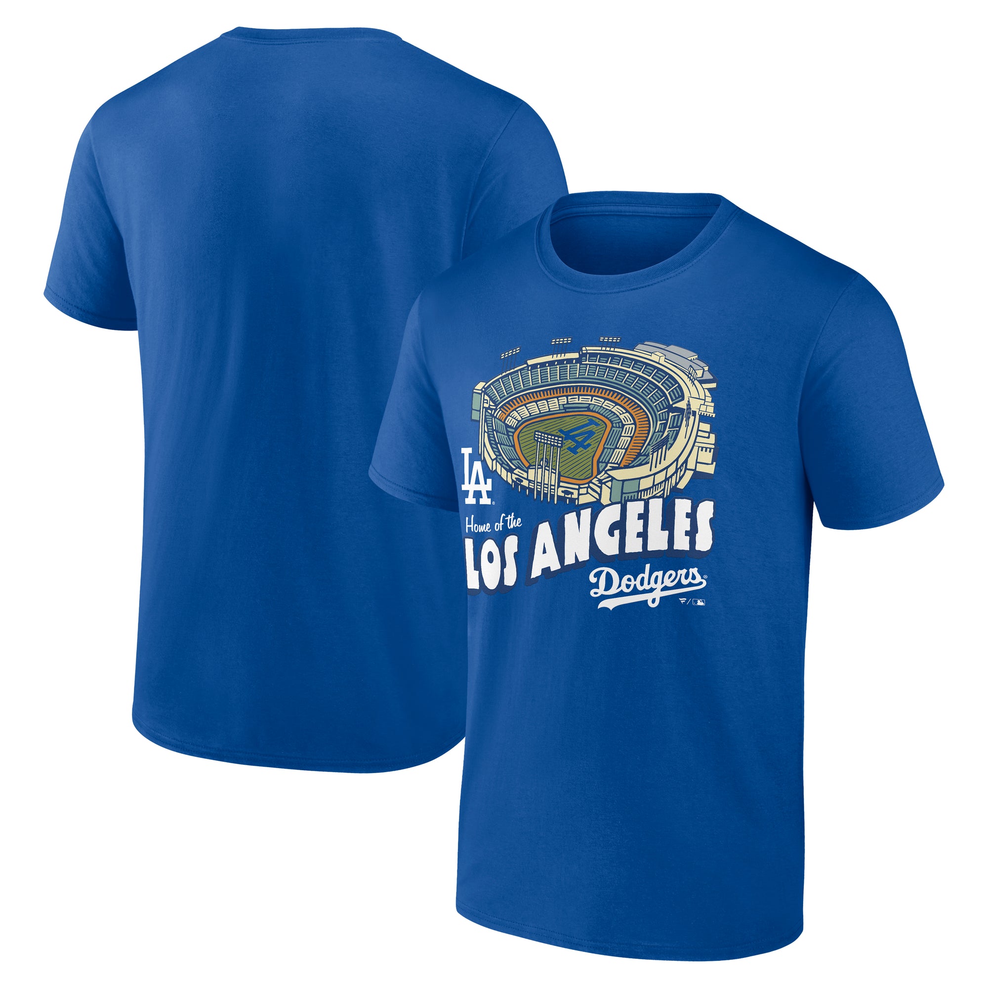 Men's Royal Los Angeles Dodgers Home Stadium T-Shirt