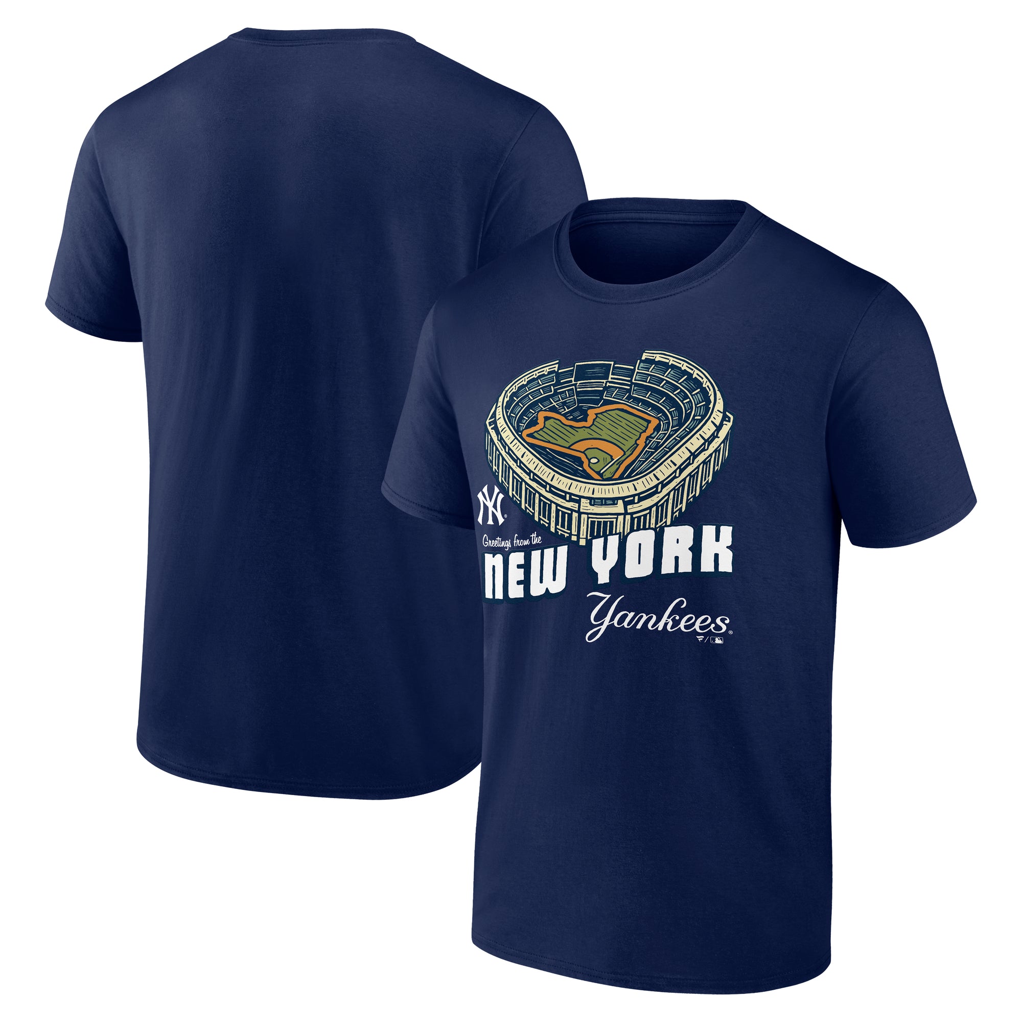 Men's Navy New York Yankees Home Stadium T-Shirt
