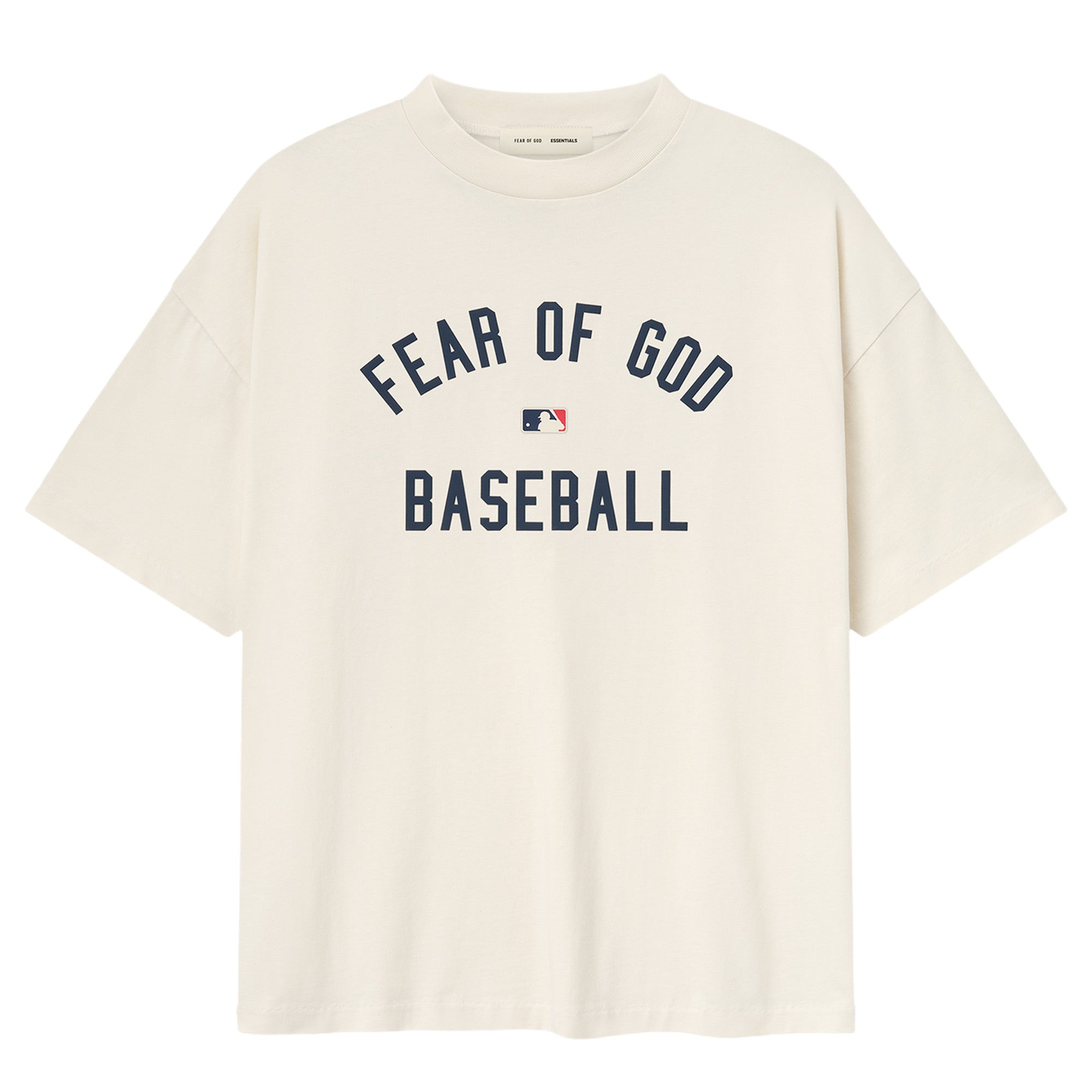 Men's Fear of God x MLB Cream Logo 90's Fit T-Shirt
