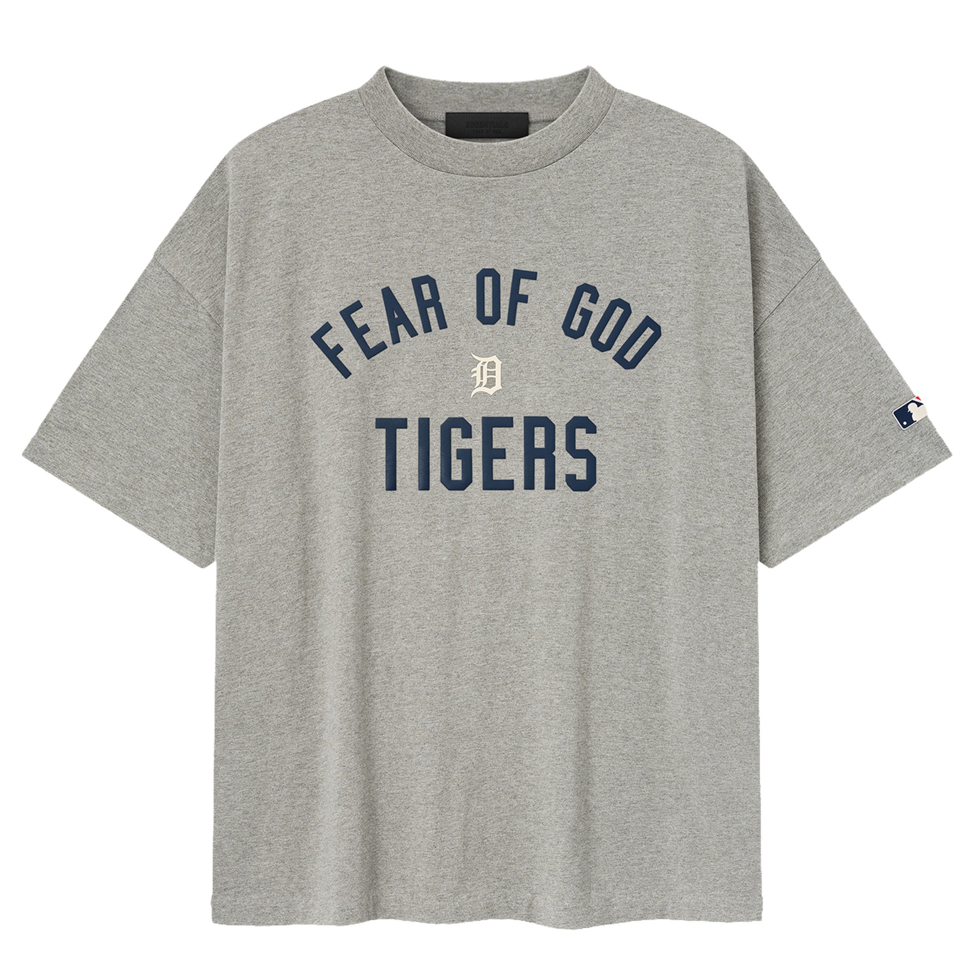 Men's Fear of God x MLB Heather Gray Detroit Tigers 90's Fit T-Shirt