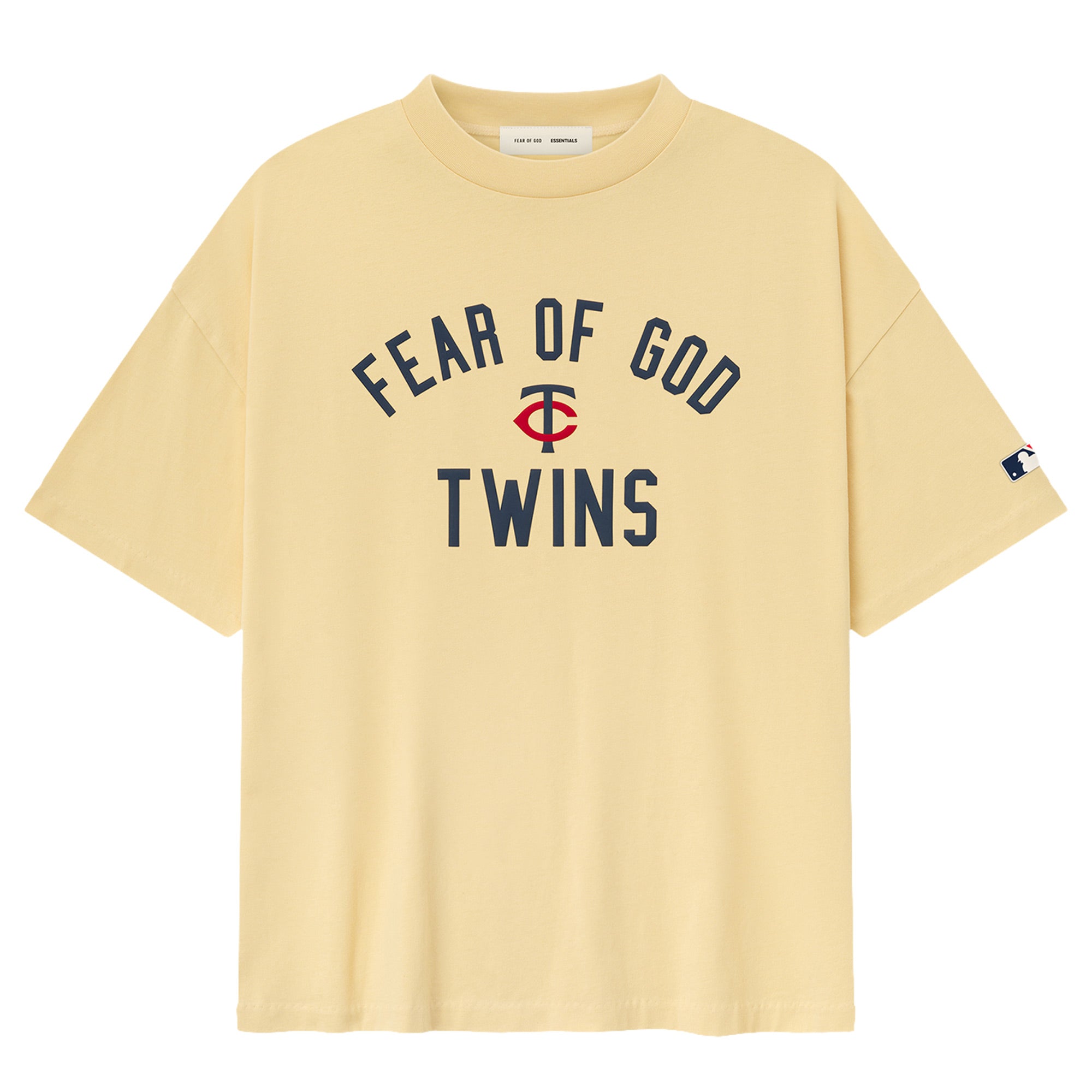 Men's Fear of God x MLB Yellow Minnesota Twins 90's Fit T-Shirt