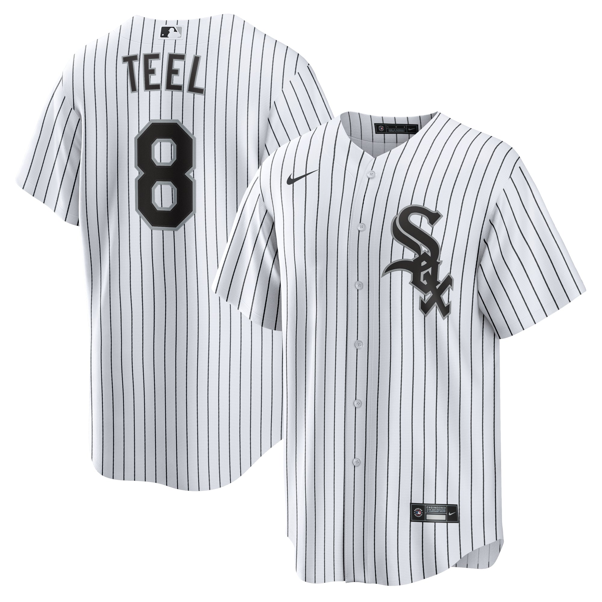 Youth Nike Kyle Teel White Chicago White Sox Home Replica Jersey