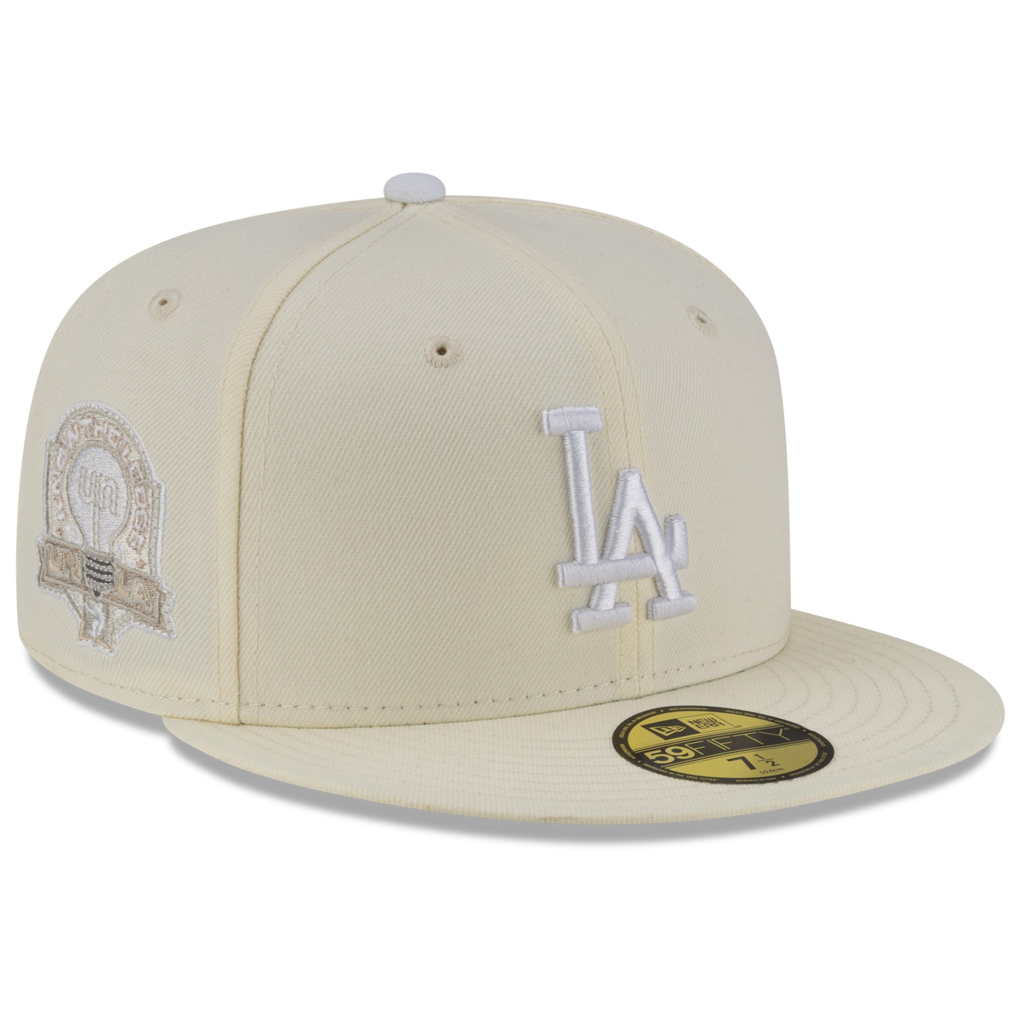 Men's New Era x Union  White Los Angeles Dodgers 59FIFTY Fitted Hat