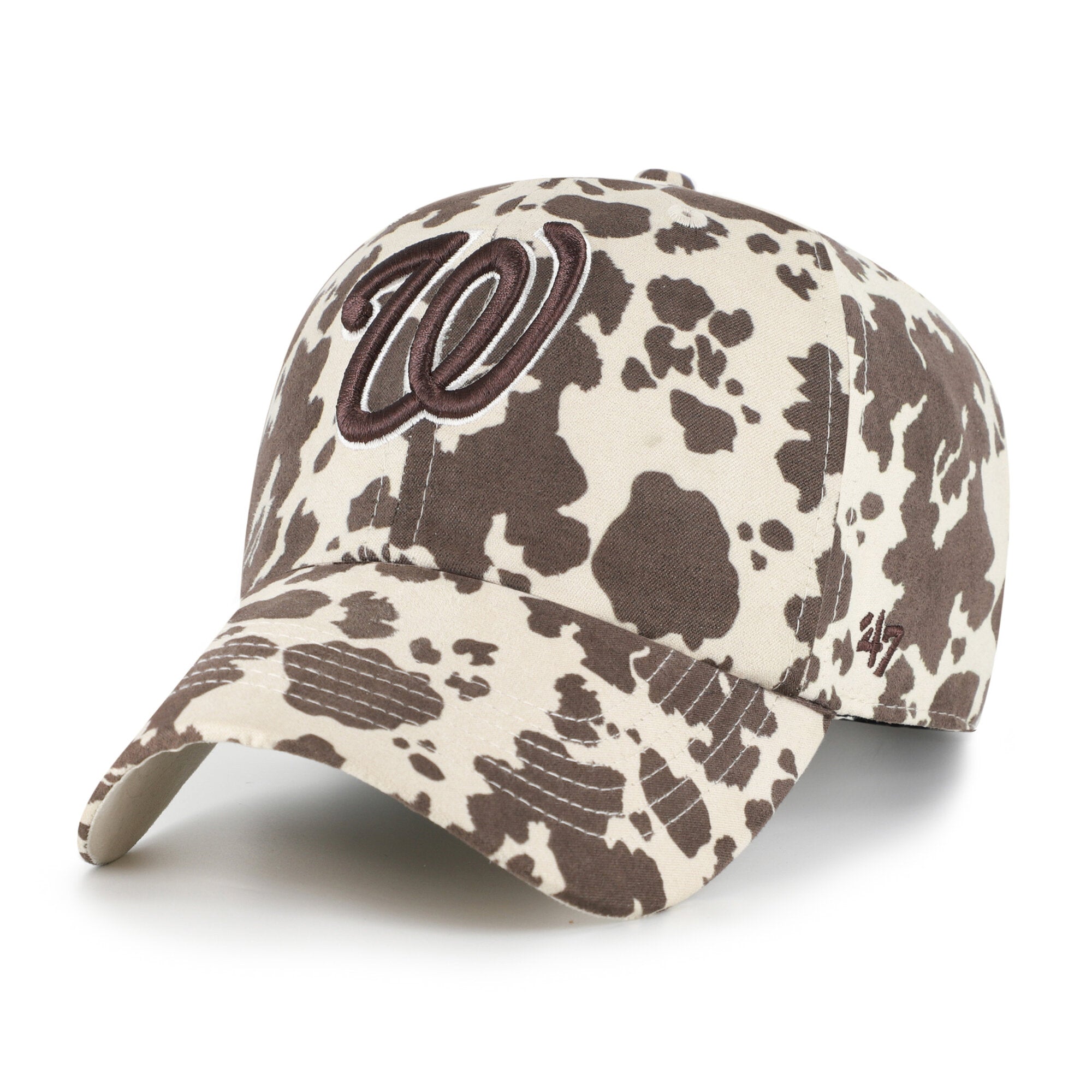 Women's '47  Natural Washington Nationals Bessie Clean Up Adjustable Hat
