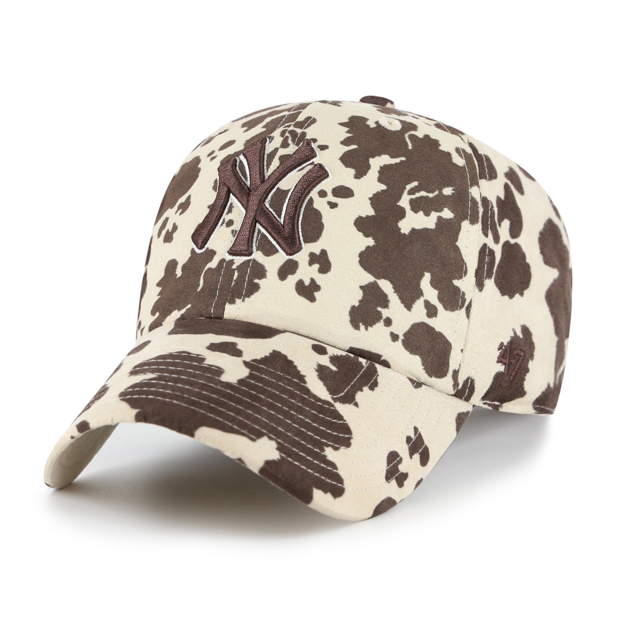Women's '47  Natural New York Yankees Bessie Clean Up Adjustable Hat