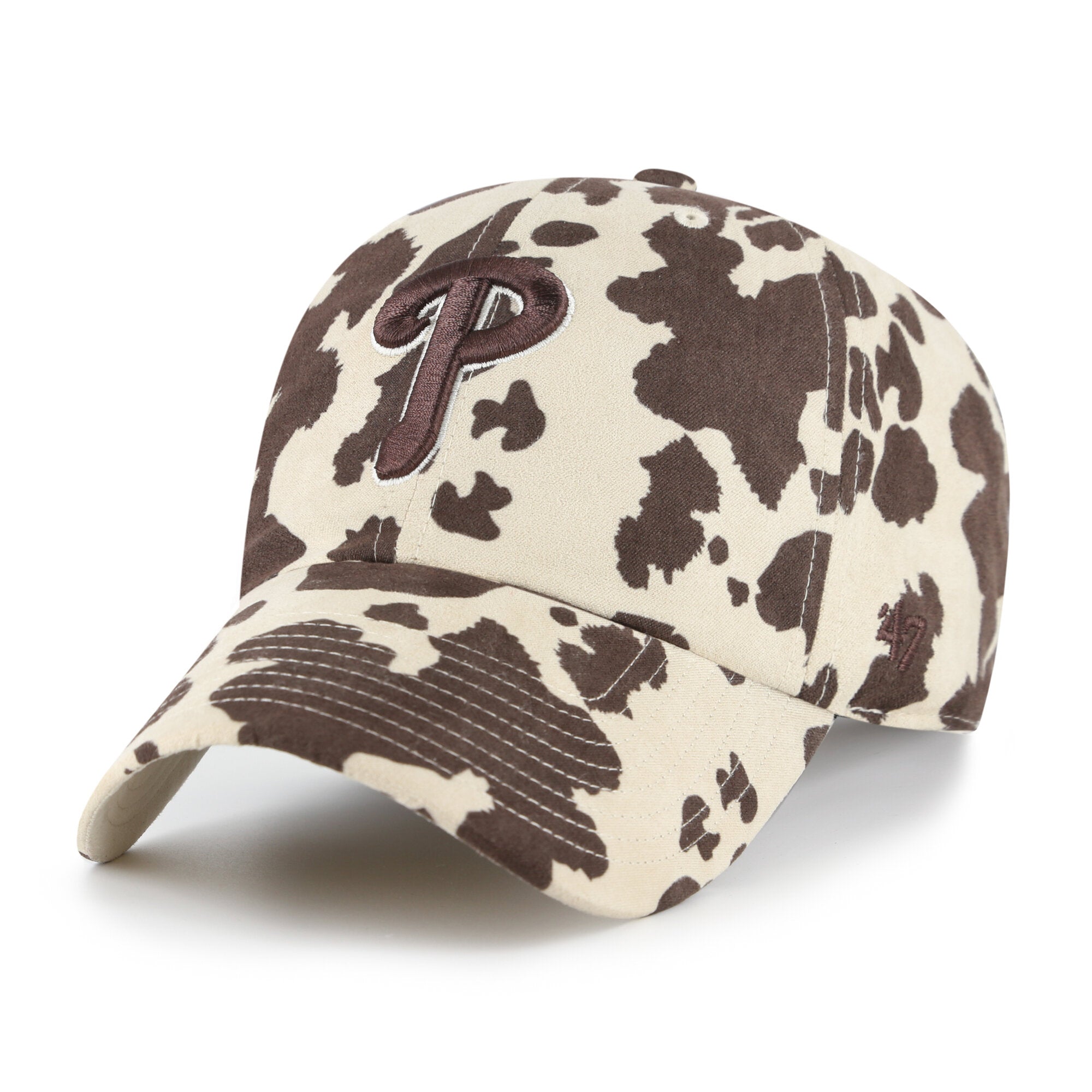 Women's '47  Natural Philadelphia Phillies Bessie Clean Up Adjustable Hat