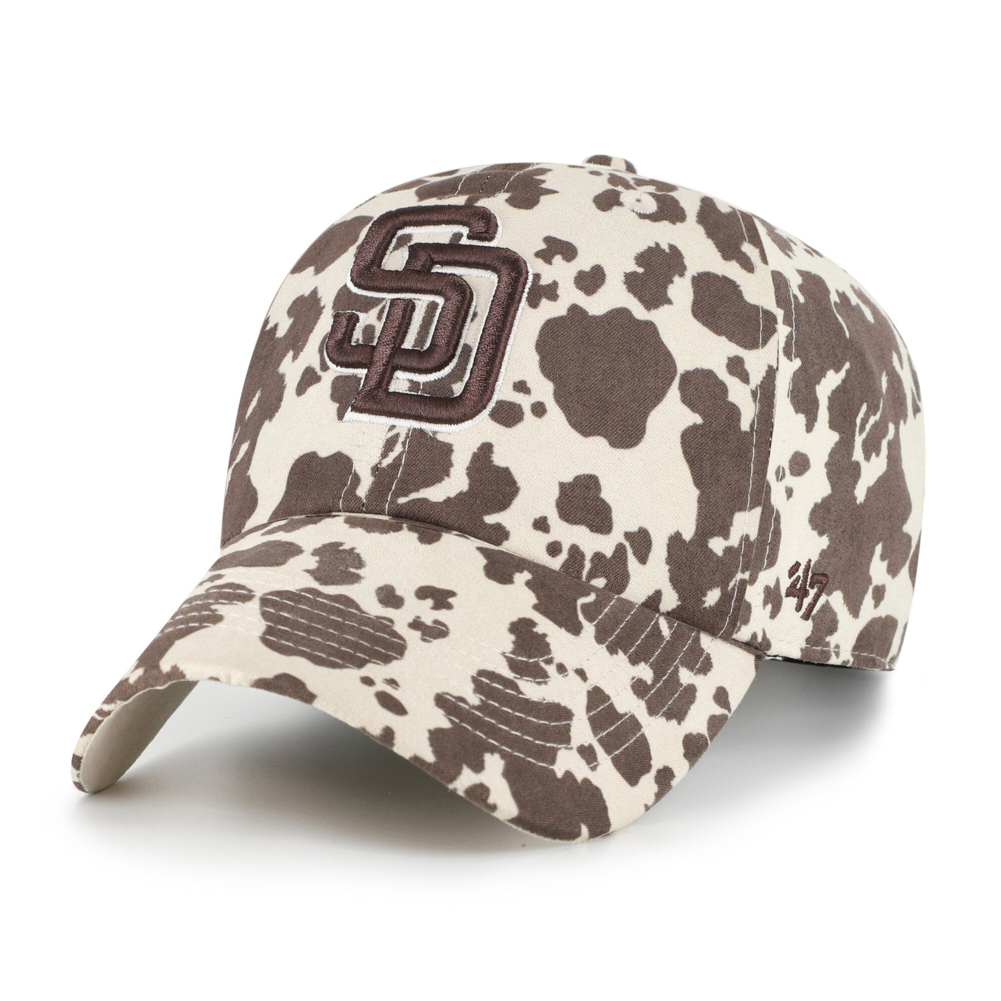 Women's '47  Natural San Diego Padres Bessie Clean Up Adjustable Hat
