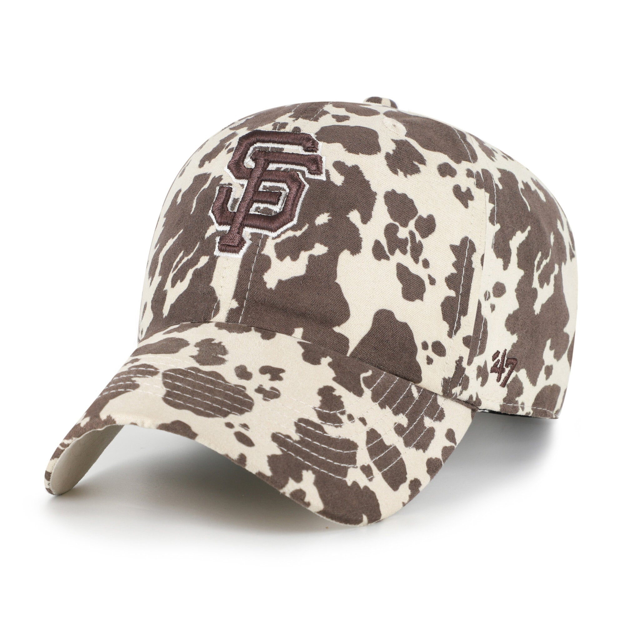 Women's '47  Natural San Francisco Giants Bessie Clean Up Adjustable Hat