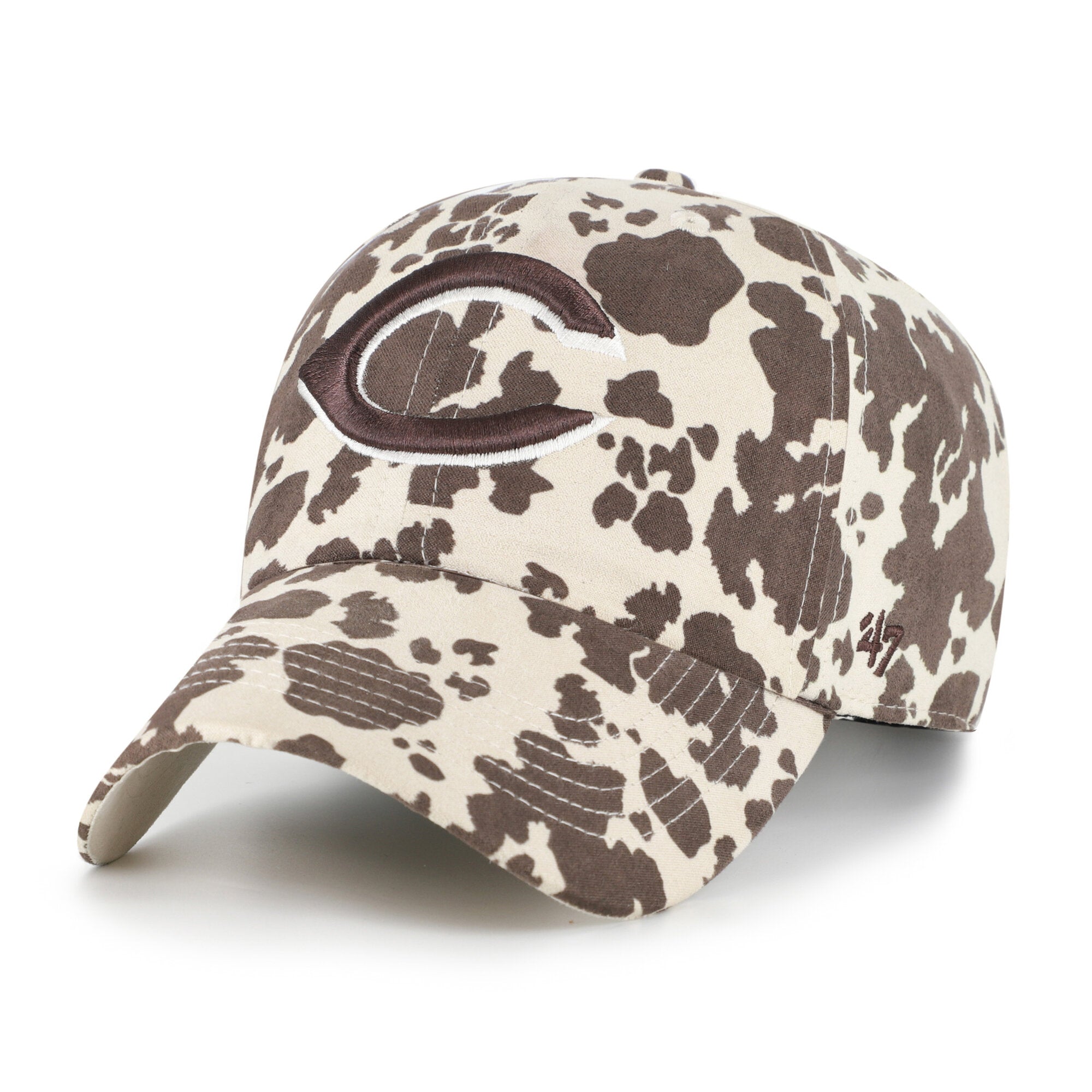 Women's '47  Natural Cincinnati Reds Bessie Clean Up Adjustable Hat