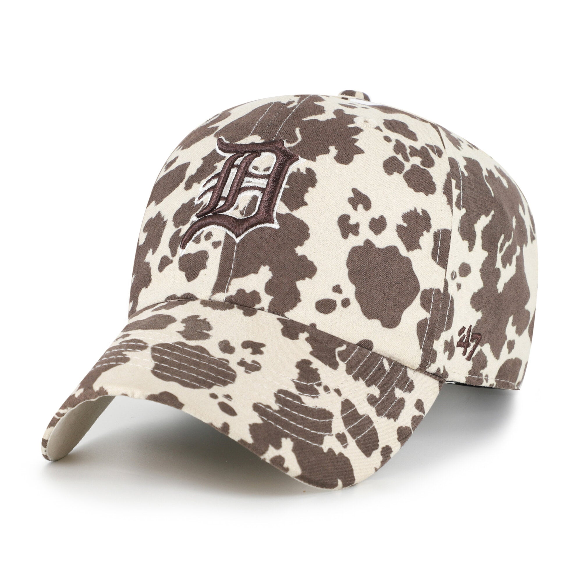 Women's '47  Natural Detroit Tigers Bessie Clean Up Adjustable Hat