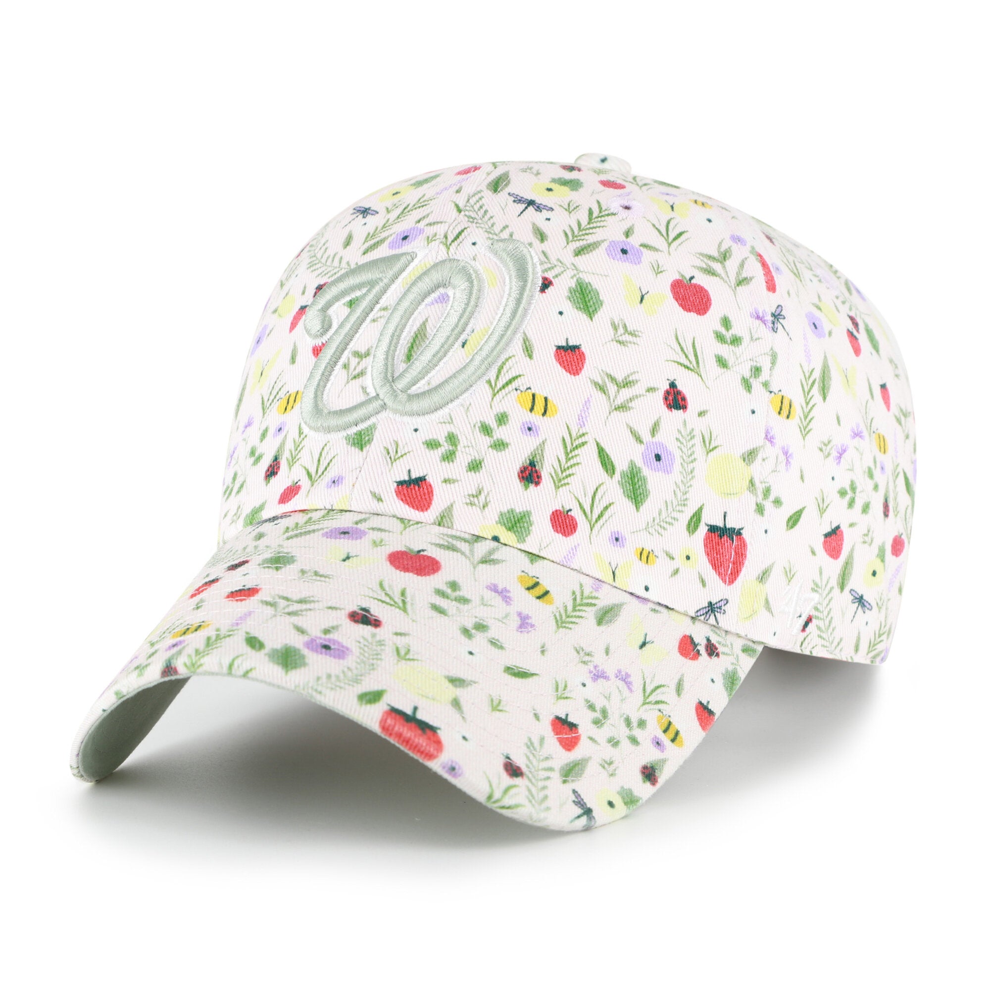Girls Youth '47 Light Pink Washington Nationals Posey Clean Up Adjustable Hat