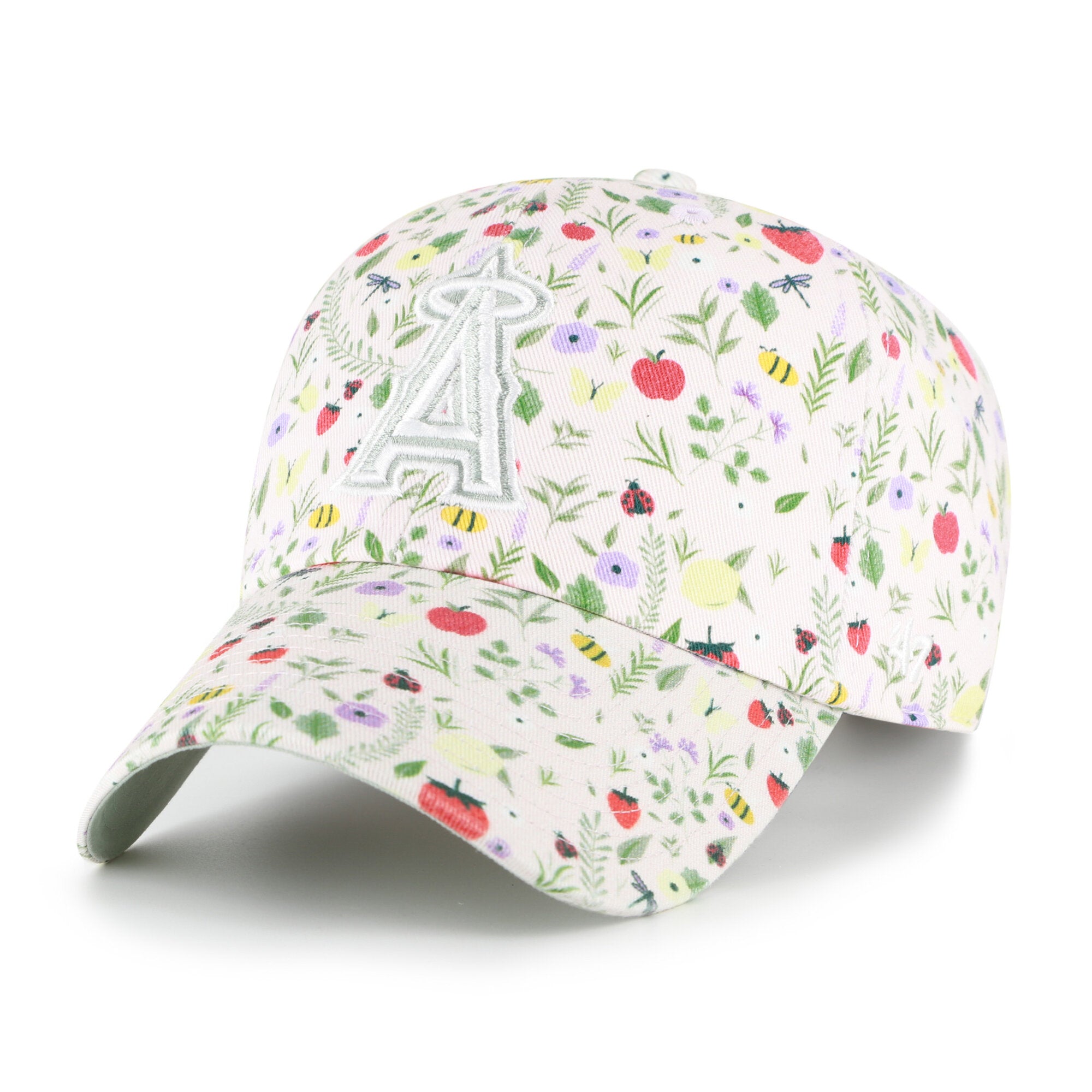 Girls Youth '47 Light Pink Los Angeles Angels Posey Clean Up Adjustable Hat