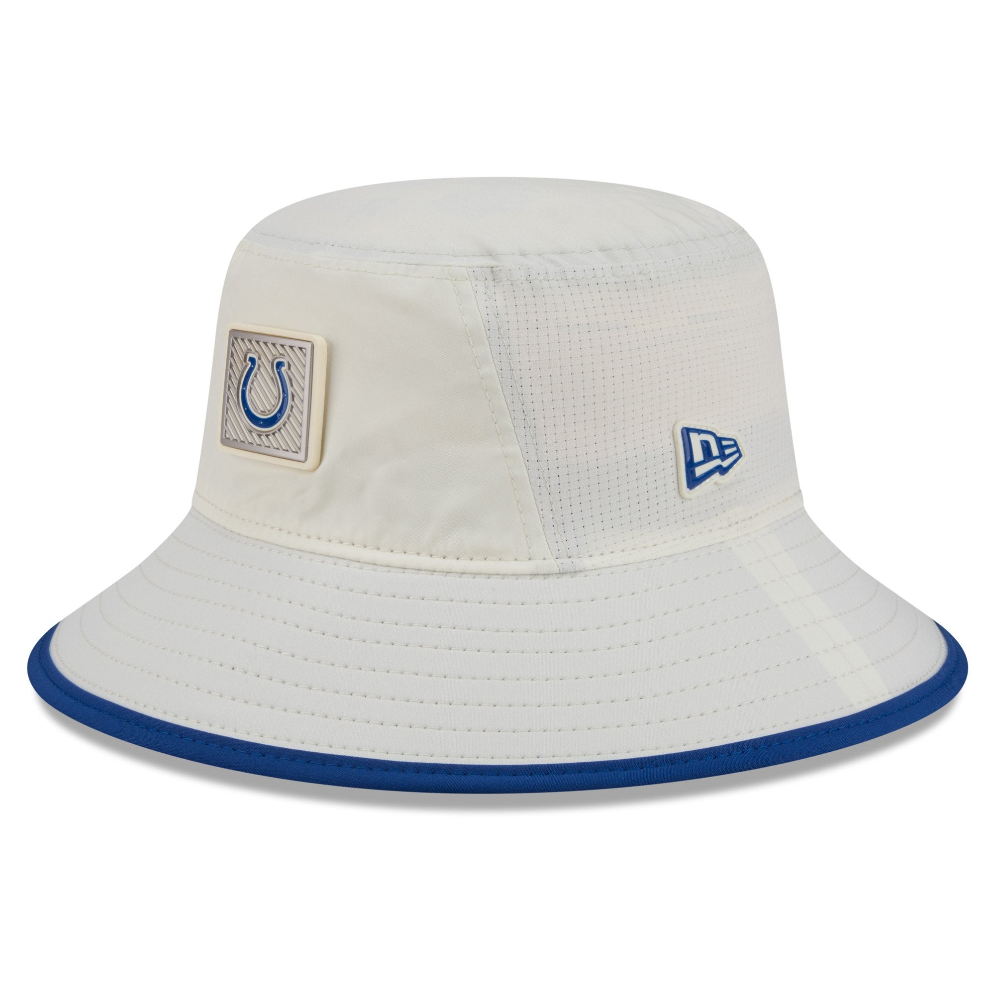 Men's New Era  Cream Indianapolis Colts 2026 NFL Training Camp Sport Bucket Hat