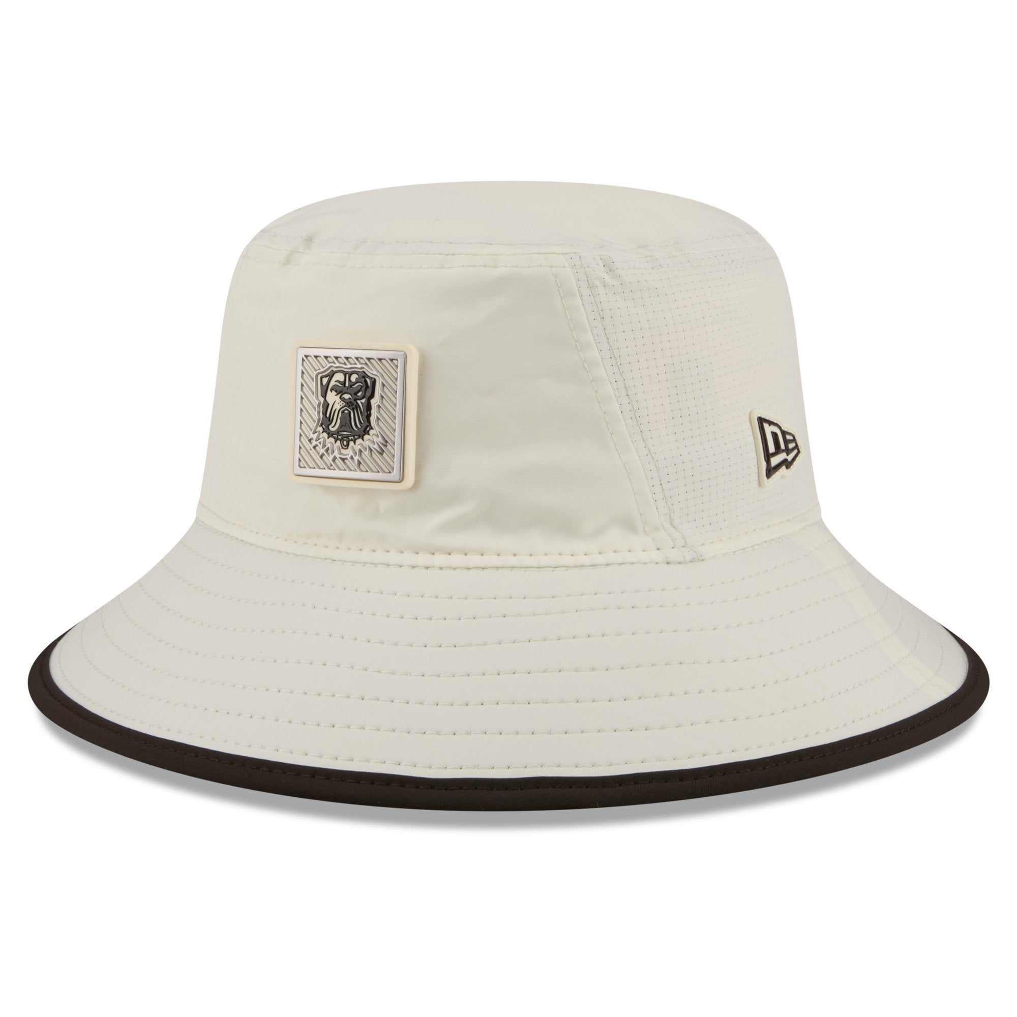 Men's New Era  Cream Cleveland Browns 2026 NFL Training Camp Sport Bucket Hat