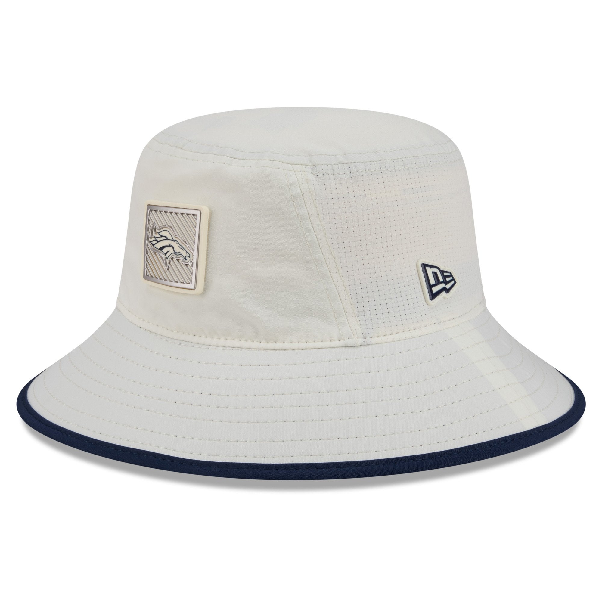 Men's New Era  Cream Denver Broncos 2026 NFL Training Camp Sport Bucket Hat