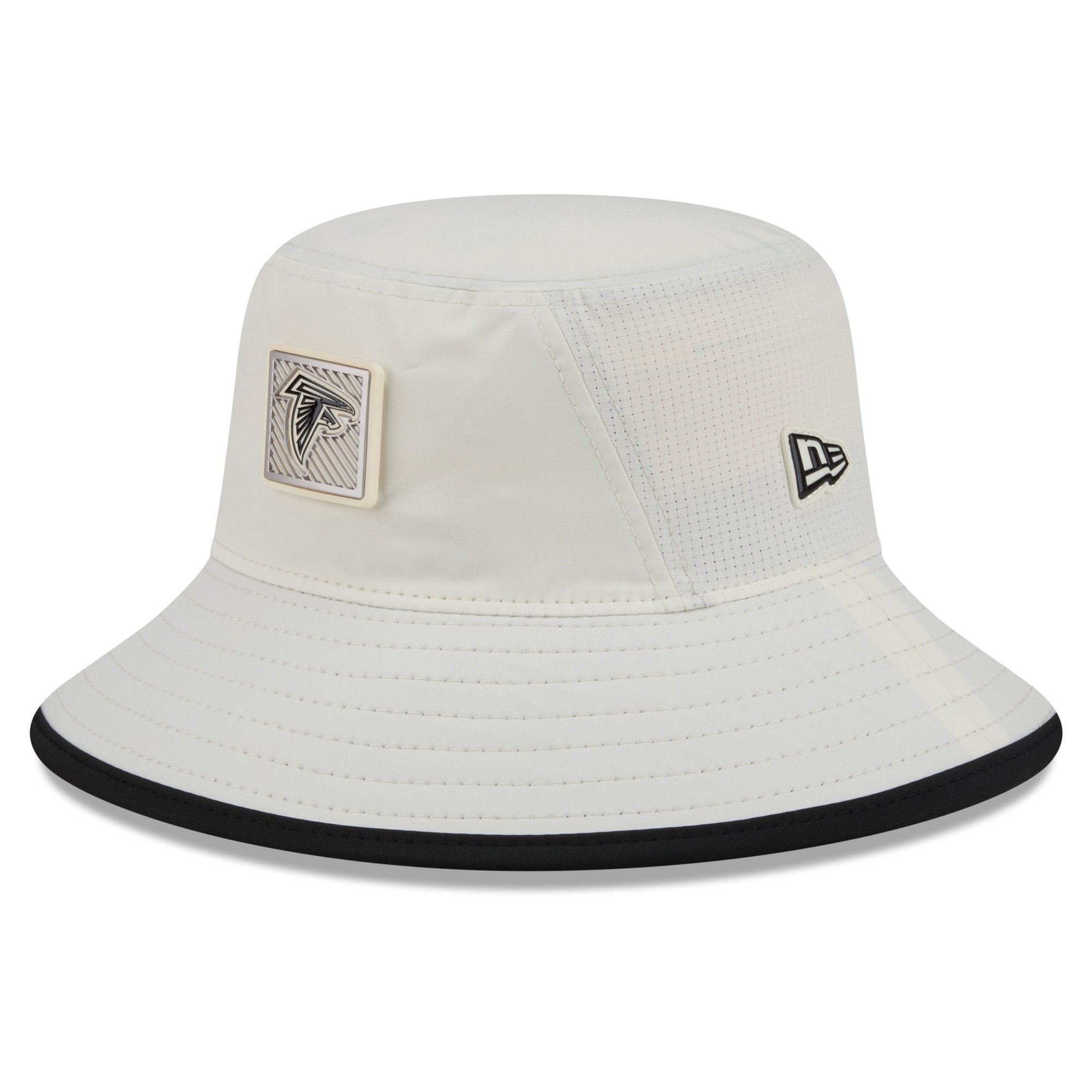 Men's New Era  Cream Atlanta Falcons 2026 NFL Training Camp Sport Bucket Hat