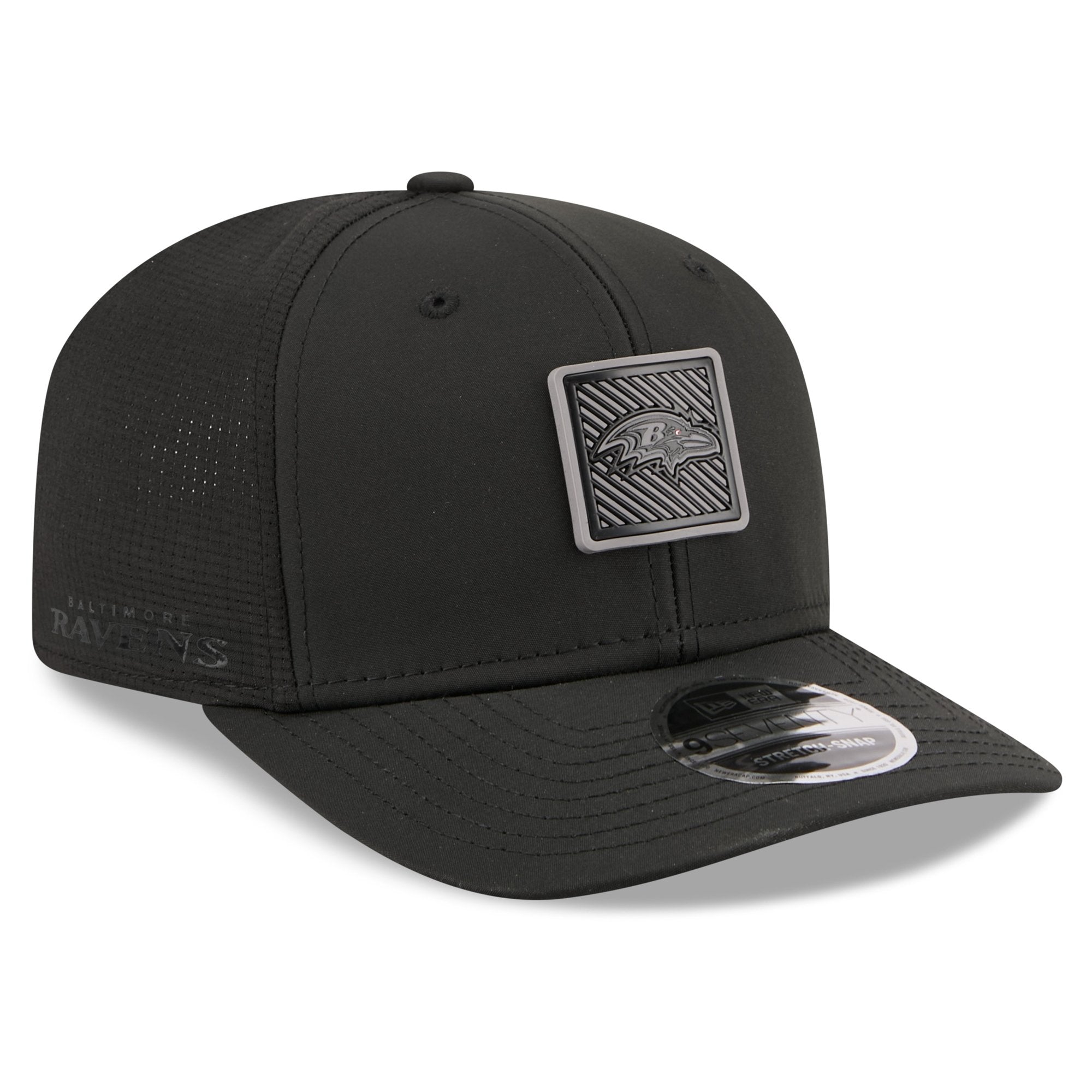 Men's New Era  Black Baltimore Ravens 2026 NFL Training Camp 9SEVENTY Adjustable Hat