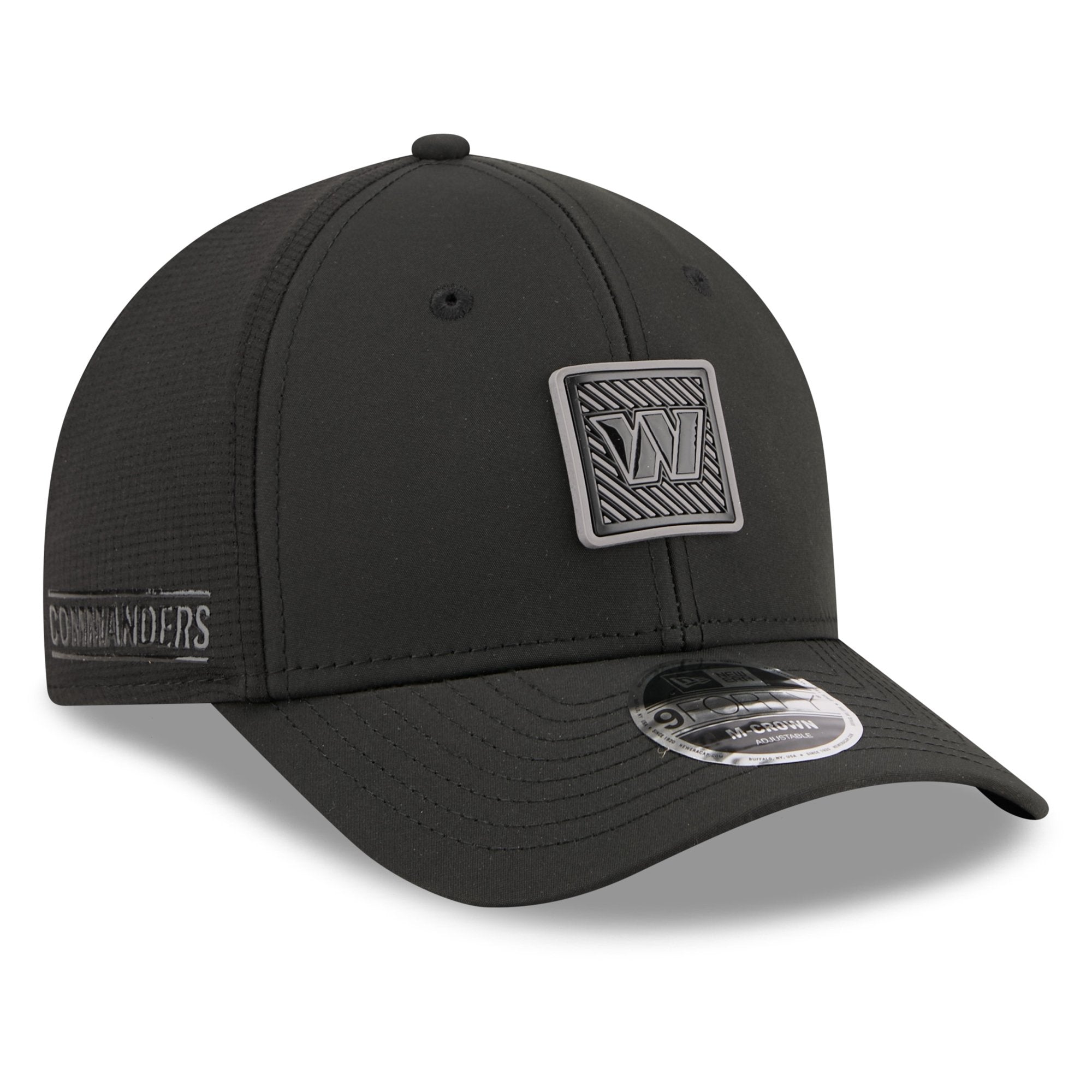 Men's New Era  Black Washington Commanders 2026 NFL Training Camp 9FORTY Adjustable Hat